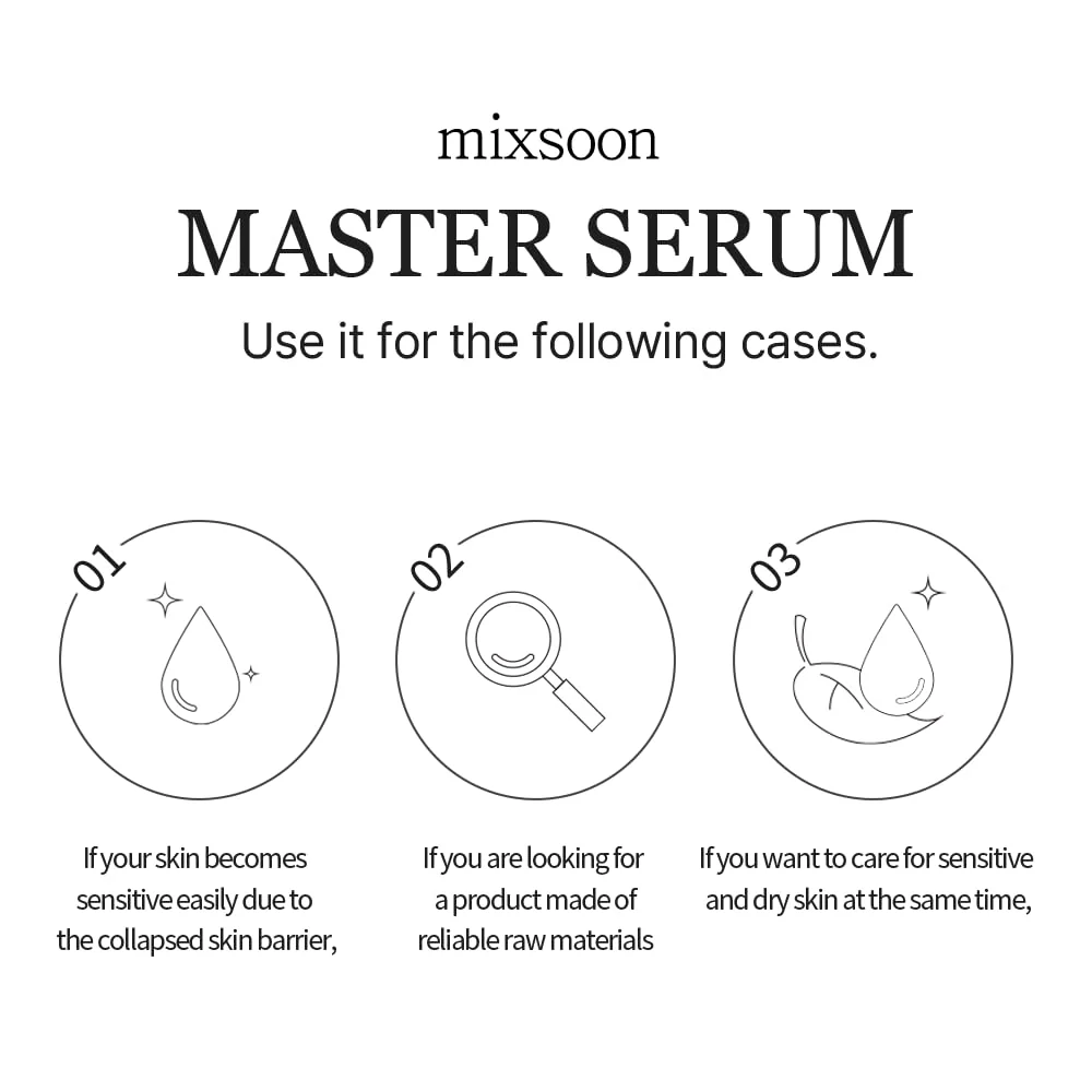 Master Serum Moisturizing Serum - Intensive Moisturizing, Lightweight Formula for Radiant Skin 60ml / 2.02 fl.oz. Korean Glass Skin Care - Image 2