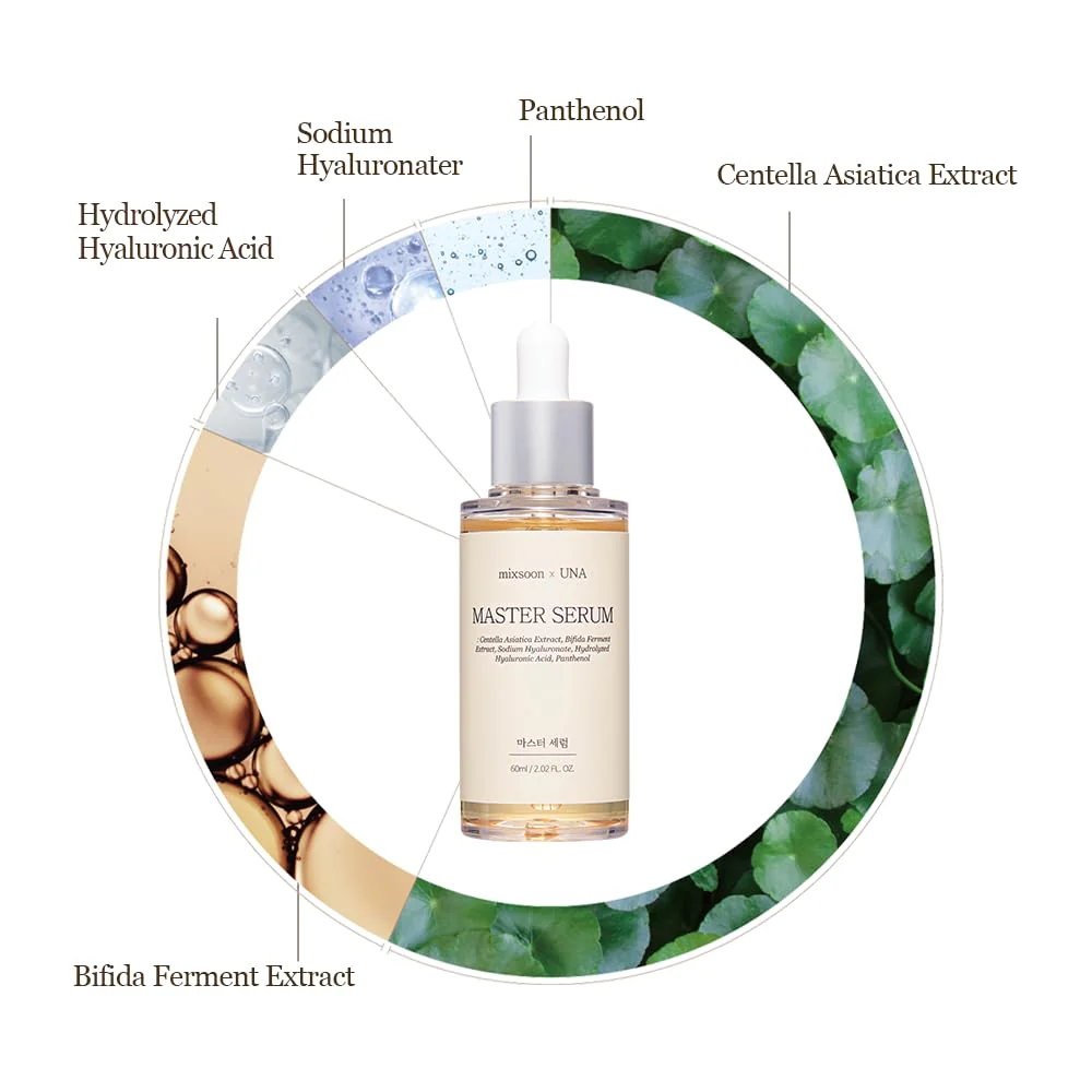 Master Serum Moisturizing Serum - Intensive Moisturizing, Lightweight Formula for Radiant Skin 60ml / 2.02 fl.oz. Korean Glass Skin Care - Image 5