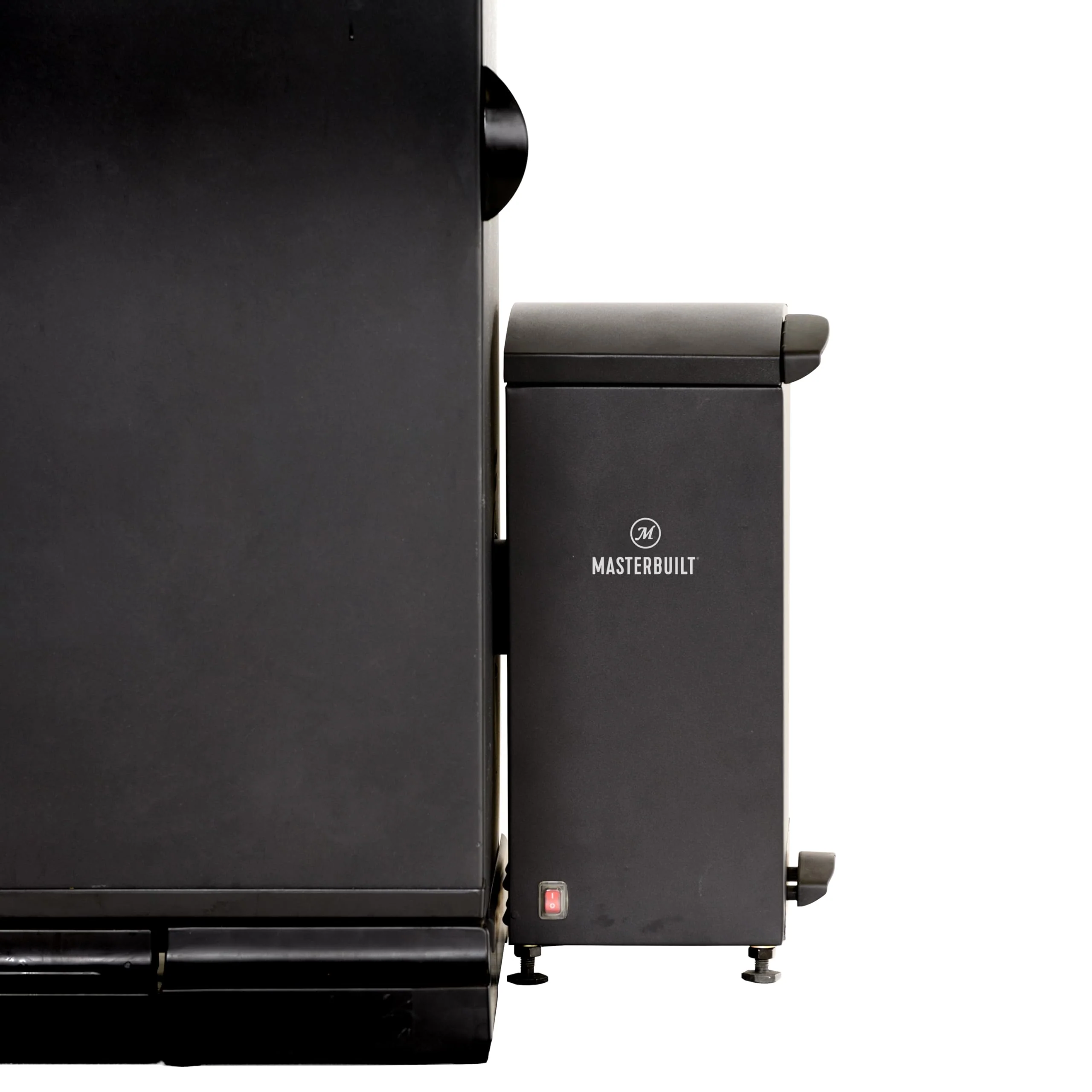 Masterbuilt® Slow and Cold Smoker Accessory Attachment With Removable Ash Tray for Masterbuilt Vertical BBQ Smokers in Black, 10" x 10" x 18", Model MB20100112 - Image 3