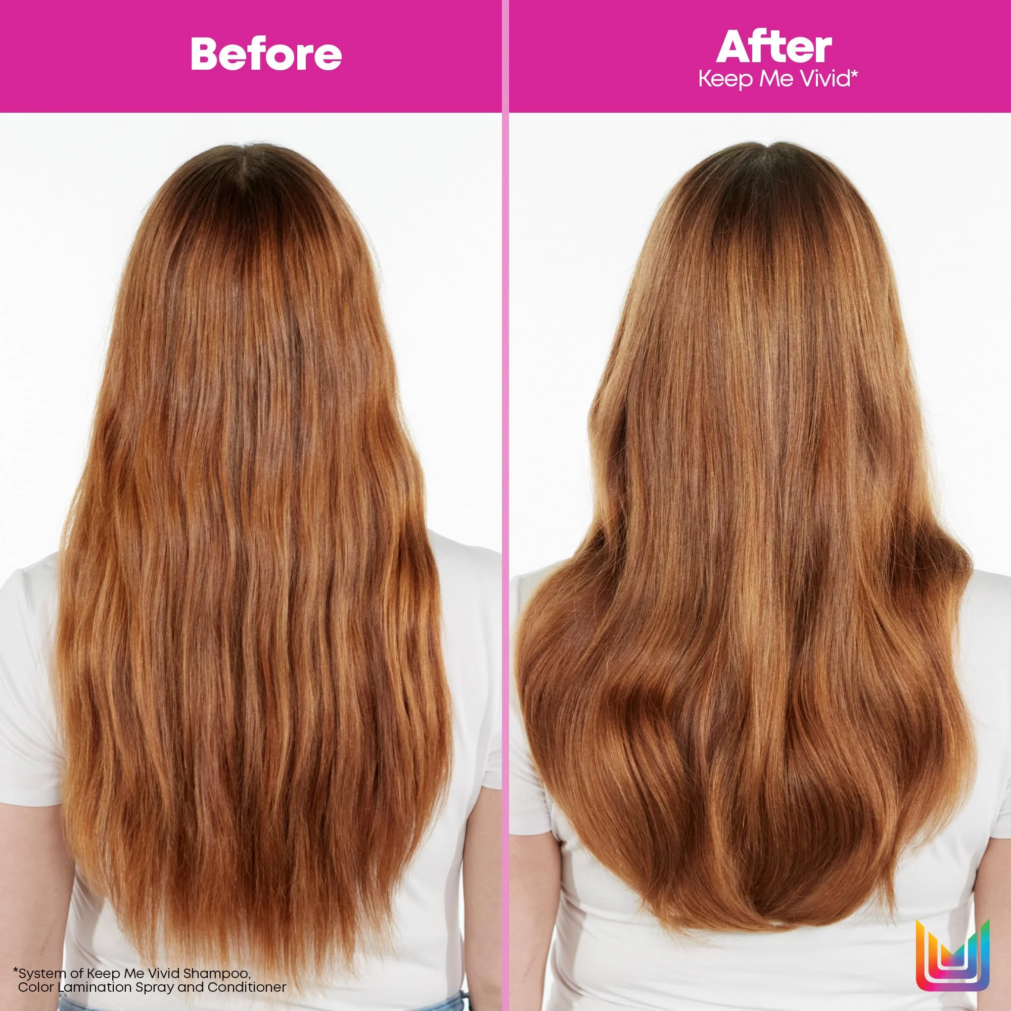 Matrix Keep Me Vivid Shampoo | Prolongs Color Vibrancy & Enhances Shine | Sulfate-Free | For Color Treated Hair | Gently Cleanses Hair | Salon Shampoo | Packaging May Vary |33.8 Fl. Oz. - Image 3