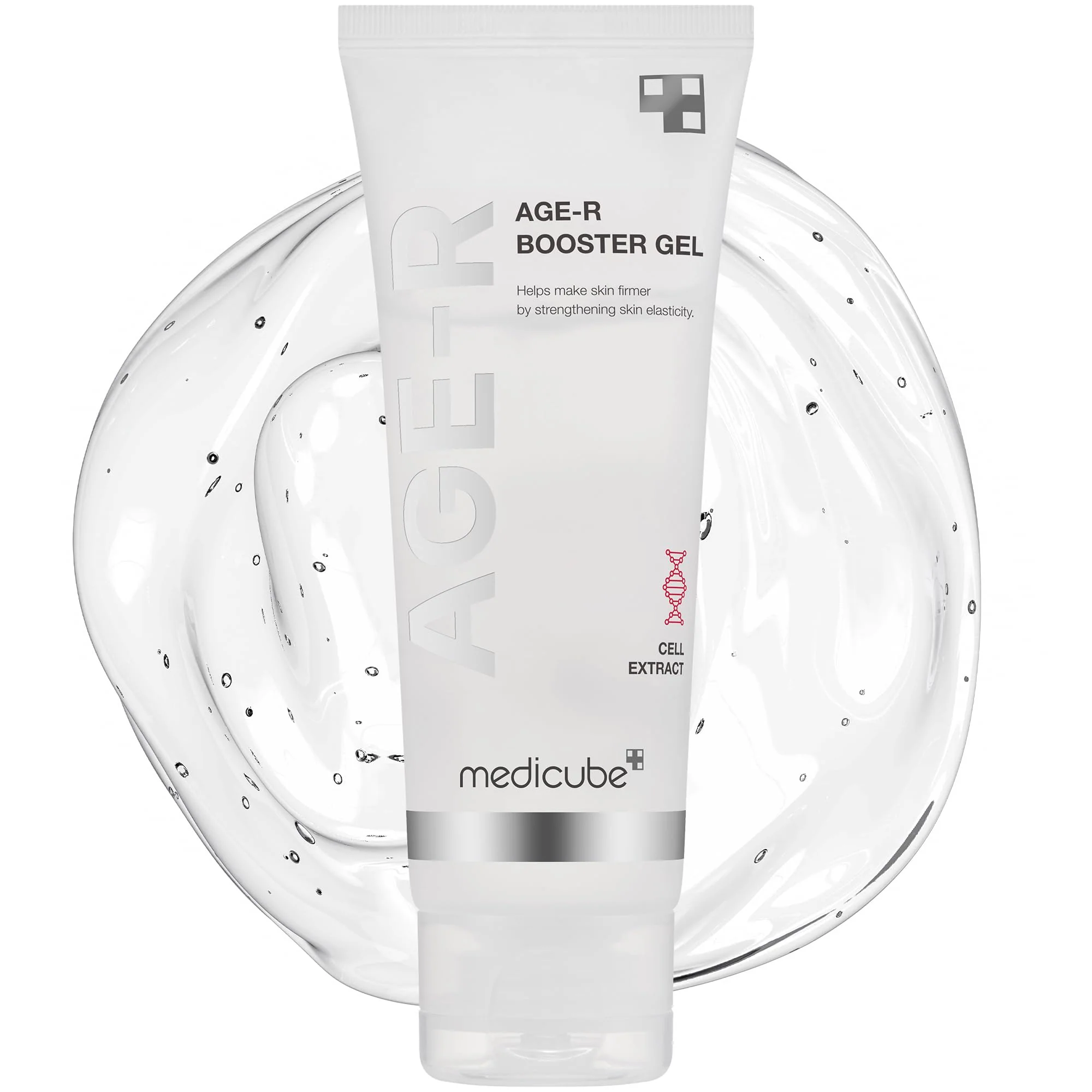 Medicube Age-R Booster Gel Serum for Skin Care Devices - Moisturizing and Nourishing Facial Serum with Plant Stem Cell Extract, Hyaluronic Acid, Collagen - Hypoallergenic Korean Skin Care