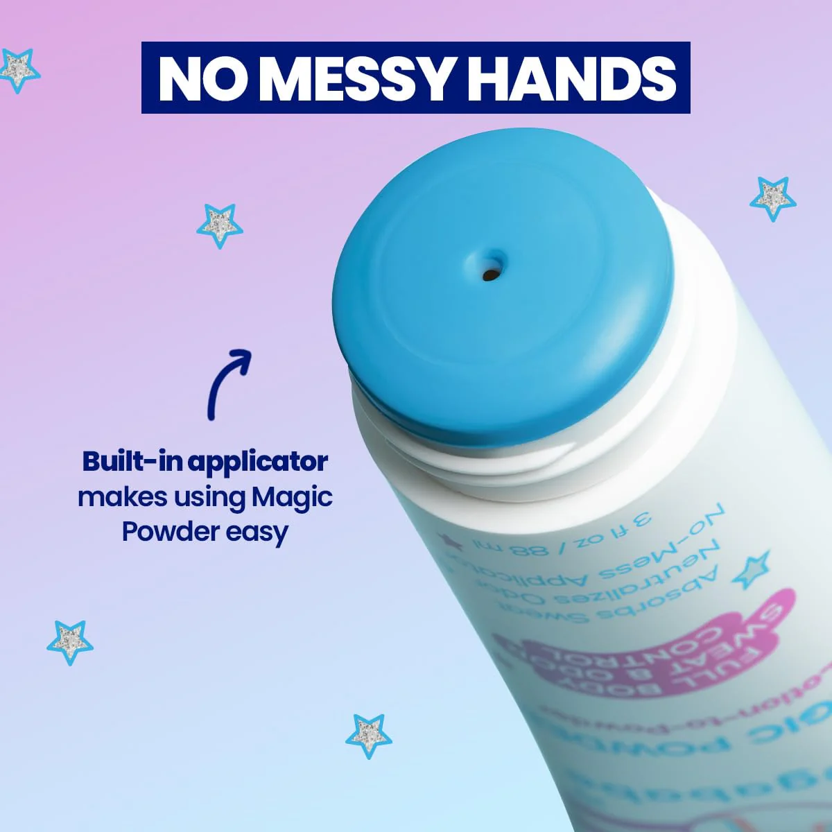 Megababe Sweat & Odor Absorbing Lotion - Magic Powder Stay-Dry Lotion to Powder | Spring Break Must-Have | Aluminum-Free, Talc-Free | 3 fl oz - Image 7
