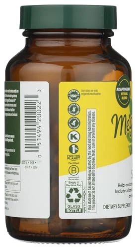 MegaFood Adrenal Strength - Adrenal Support Supplements with Ashwagandha and Magnesium Glycinate, Vitamin C, Holy Basil, Astragalus, Reduces Cortisol Levels - Vegetarian - 60 Tablets (30 Servings) - Image 4