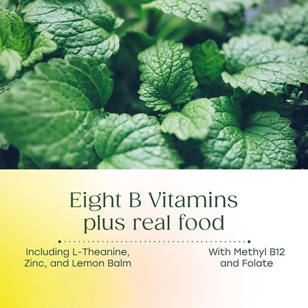 MegaFood Kids Vitamin B Complex – with Vitamin B12 & B6, Folate, Biotin, Zinc, Lemon Balm, L Theanine & More, Supports Cellular Energy Metabolism, Vegetarian, Gluten Free – 90 Mini Tablets - Image 6