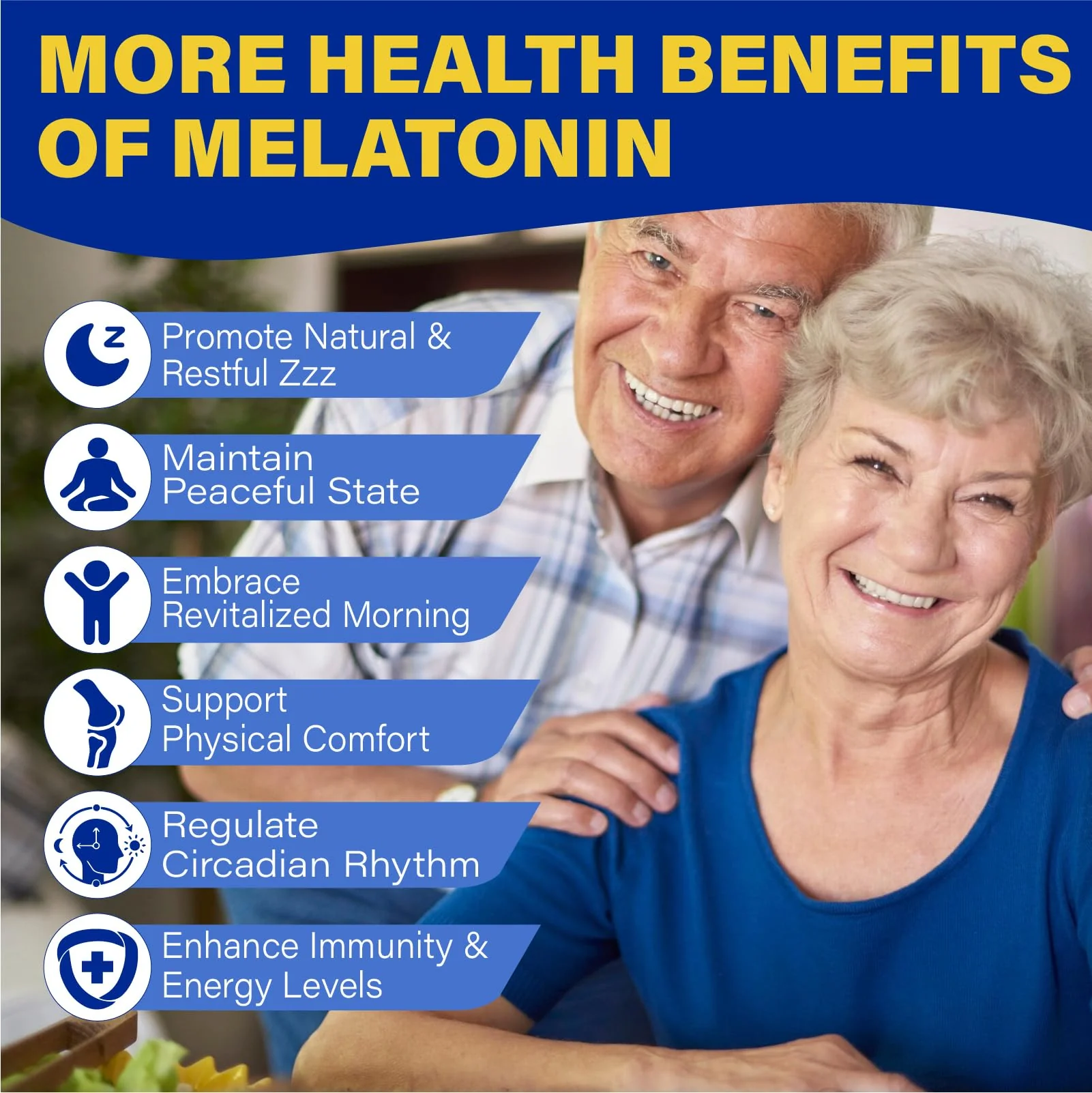 Melatonin Gummies 30mg for Adults: Maximum Strength Melatonin Supplement with L-Theanine, Ashwagandha, MSM, Vitamin D3 & Zinc - Non-Habit Forming, Natural Mixed Berry Flavor 60 Count (Pack of 2) - Image 4