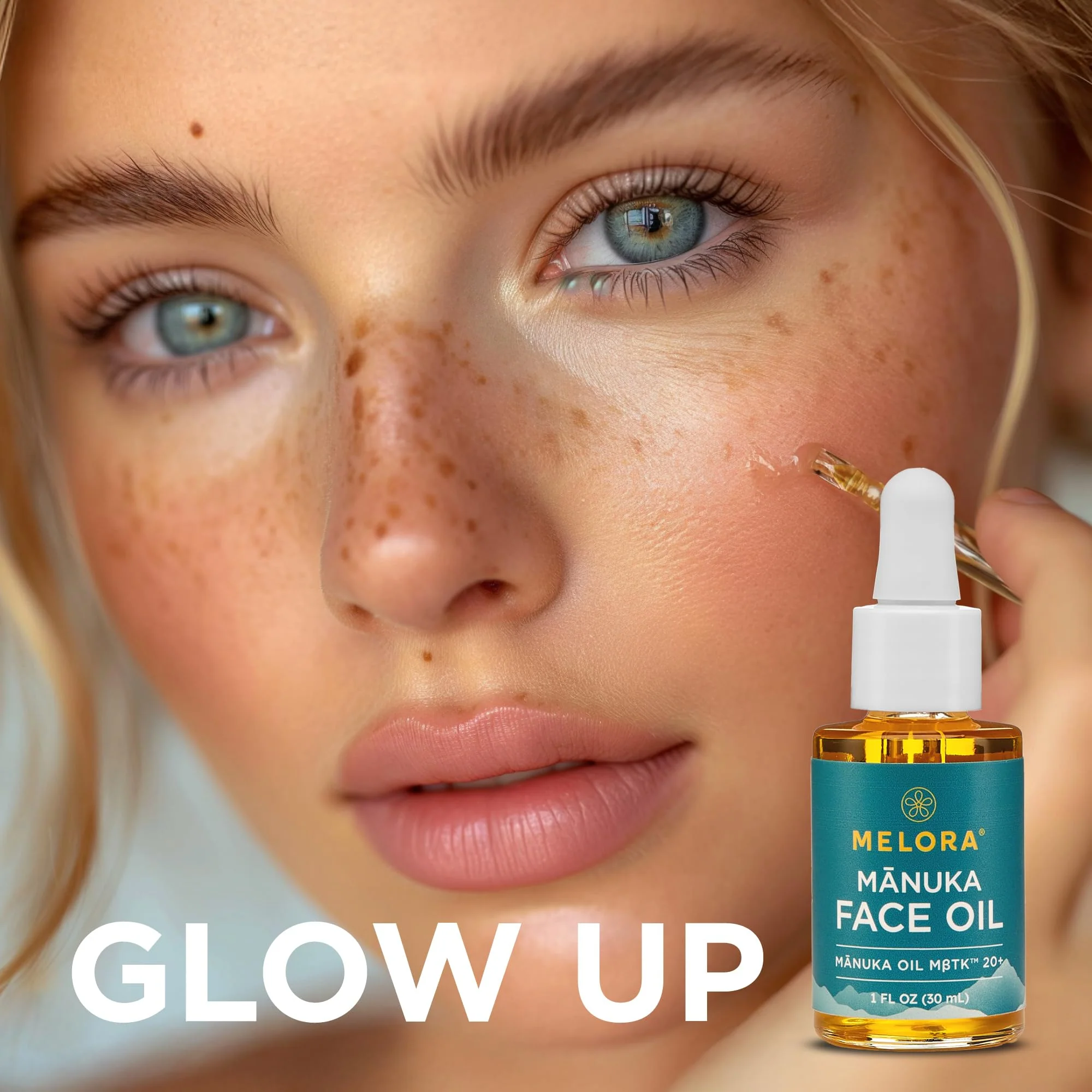 MELORA Manuka Face Oil (1 Oz) - Manuka Skin Care Facial Oil Serum for Dry or Sensitive Skin – Anti-Aging Oil for Face for Women & Men - Image 5