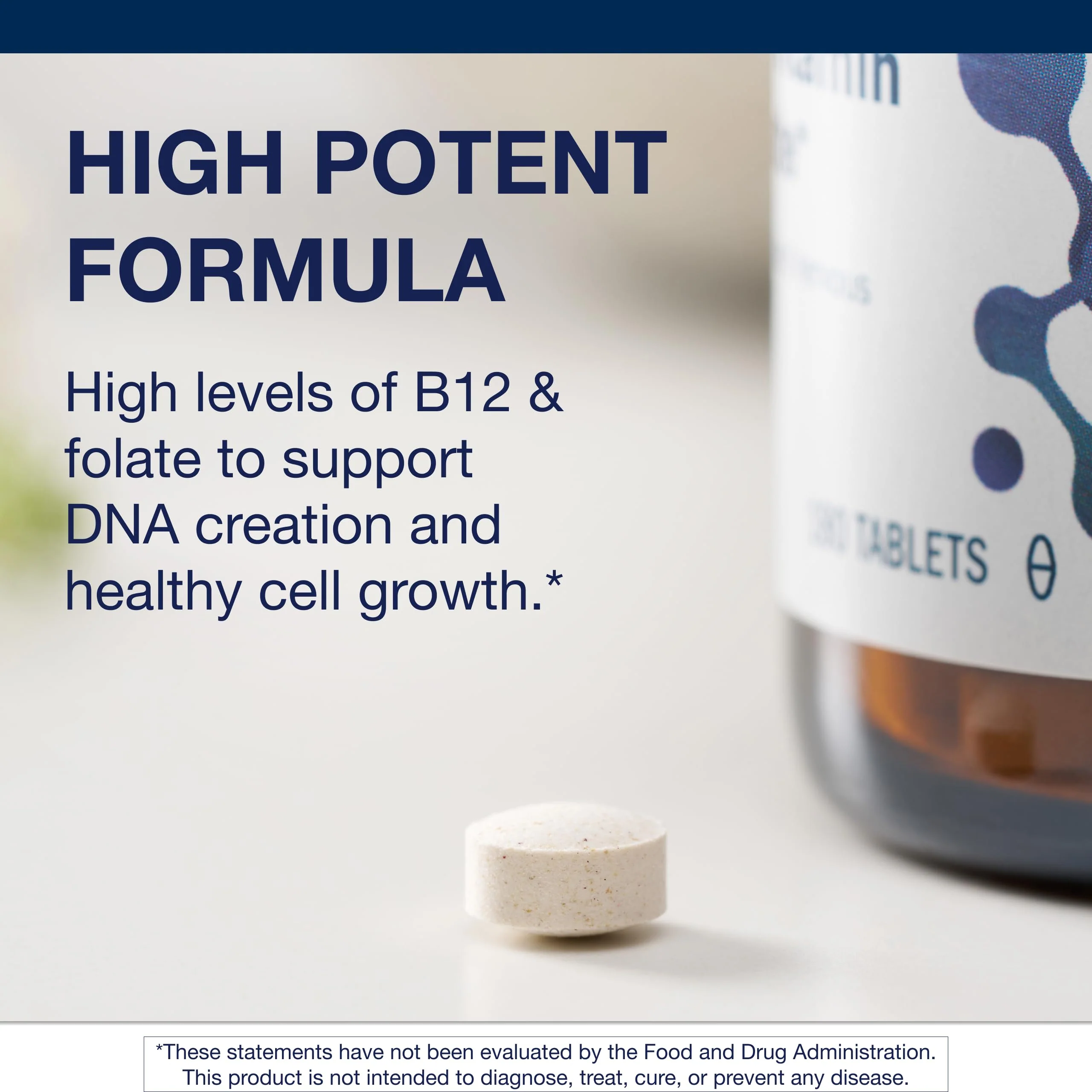Metagenics Intrinsi Vitamin B12-Folate - with Methylcobalamin, L-5-MTHF & Intrinsic Factor - Supports Energy Metabolism, Nervous System & Heart Health - Non-GMO & Gluten-Free - 60 Tablets - Image 5