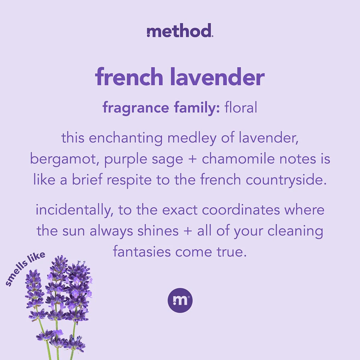 Method All-Purpose Cleaner Spray, French Lavender, Perfect for Most Counters, Tiles and More, 28 Fl Oz, (Pack of 4) - Image 4
