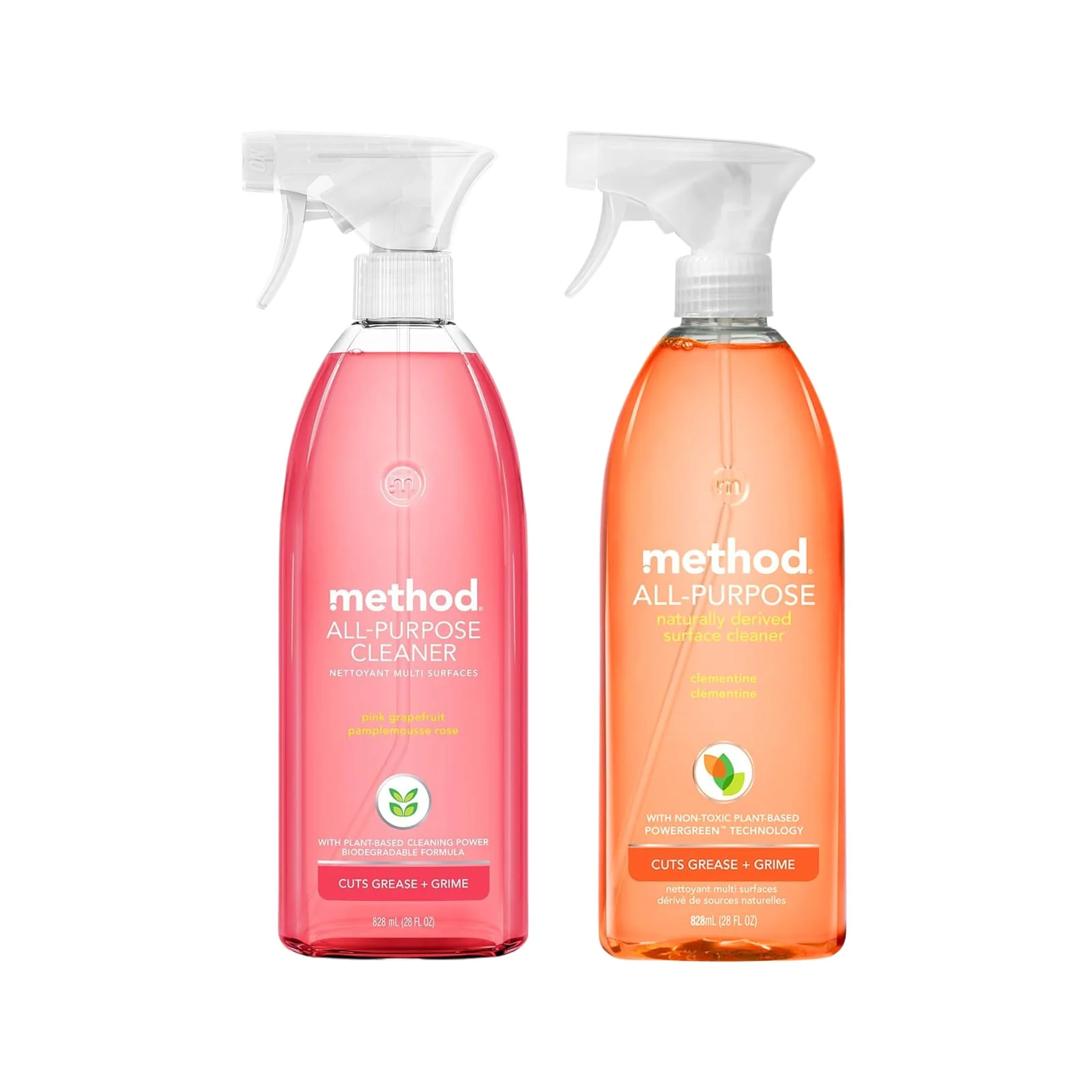 Method All-Purpose Cleaner Variation (Pink Grapefruit + Clementine) 28 fl oz.