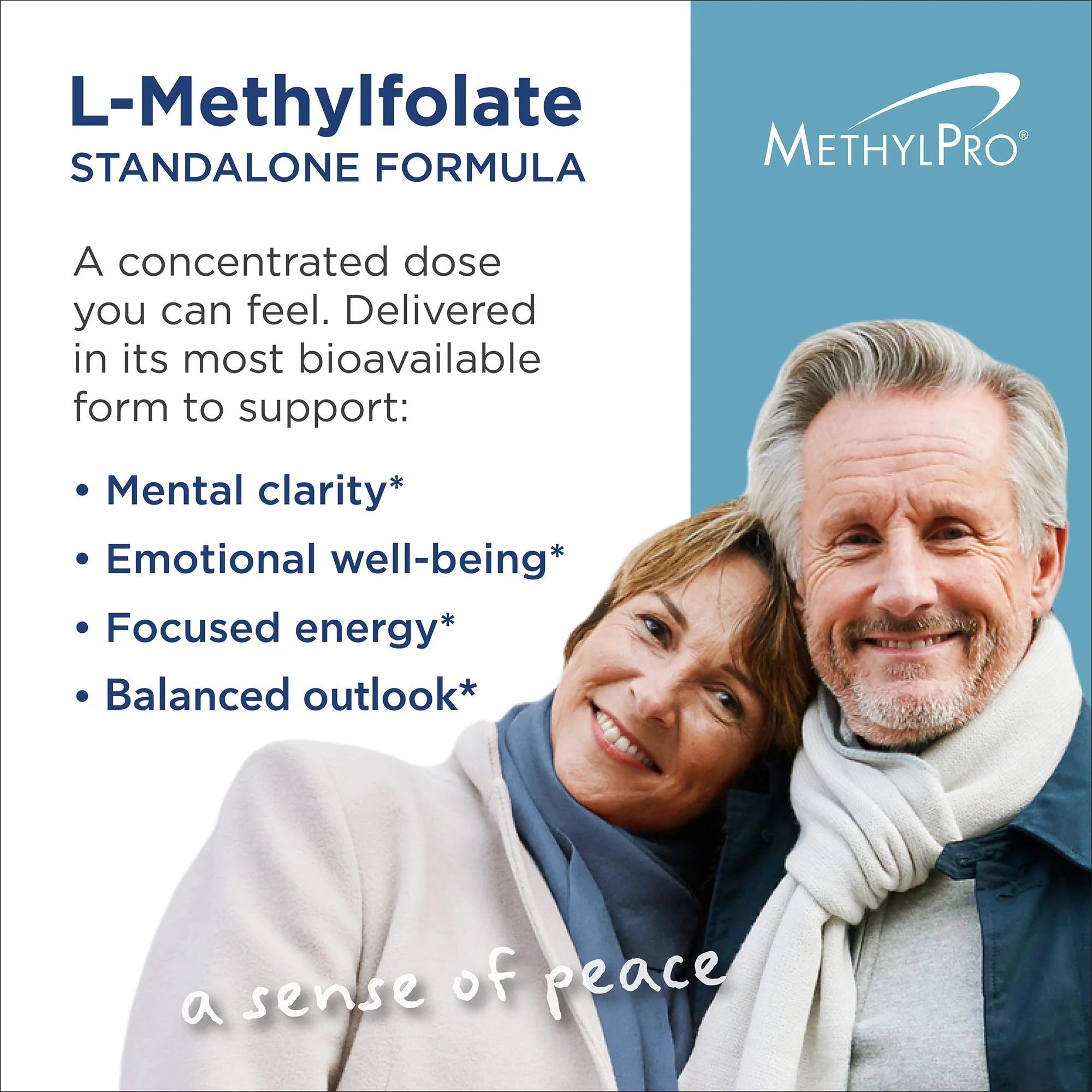 MethylPro L-Methylfolate 5 mg - Supports a Healthy Mindset - Active Folate for Methylation Support & Biochemical Reactions - Highly Bioavailable - Flexible Dosing - 30 Servings - 30 Capsules - Image 7
