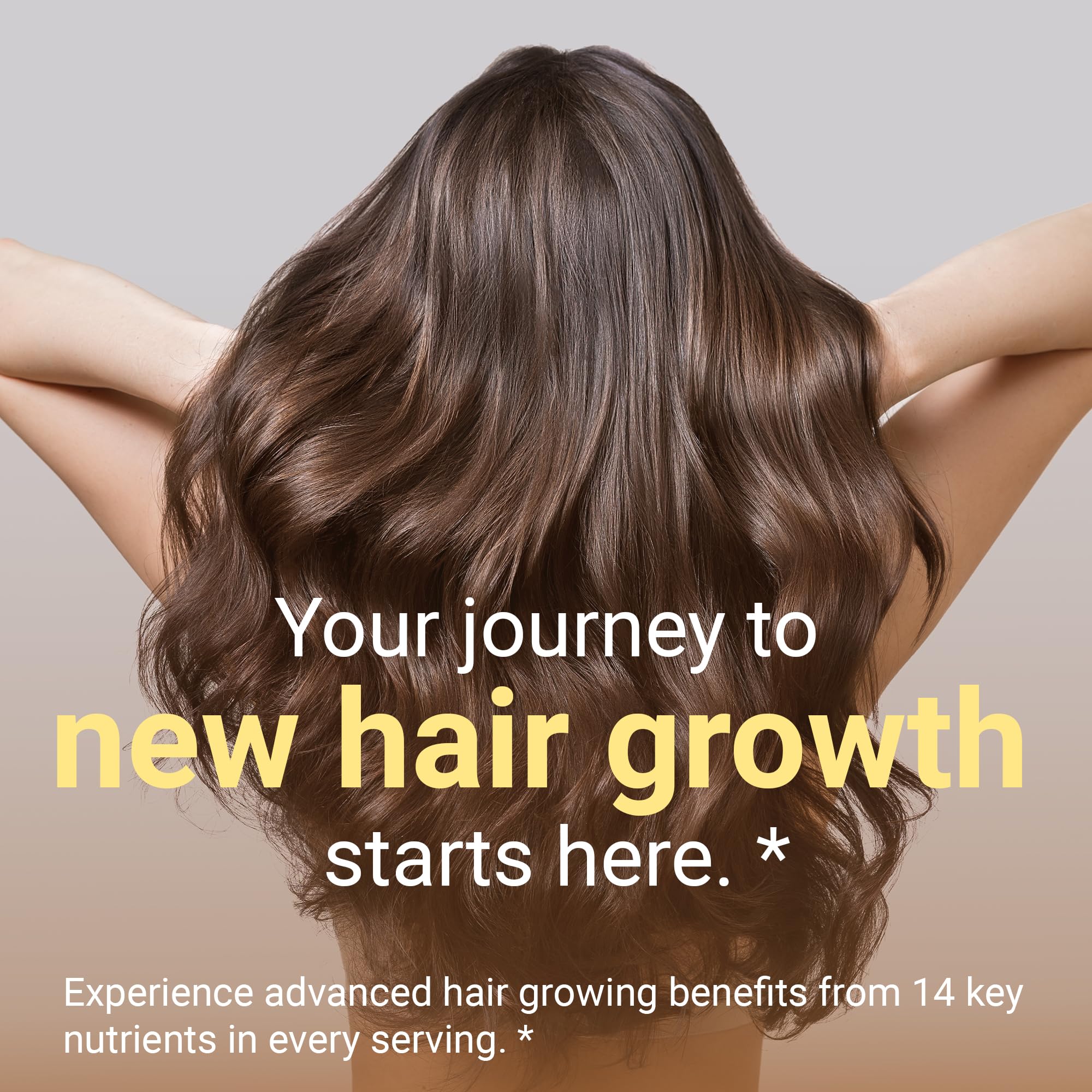 Micro Ingredients Hair Growth Vitamins for Women & Men, 120 Capsules | 14-in-1 Formula with Biotin, Collagen, Keratin, Saw Palmetto & More | Thicker, Fuller, Nourishes Thinning & Loss Hair Support - Image 7