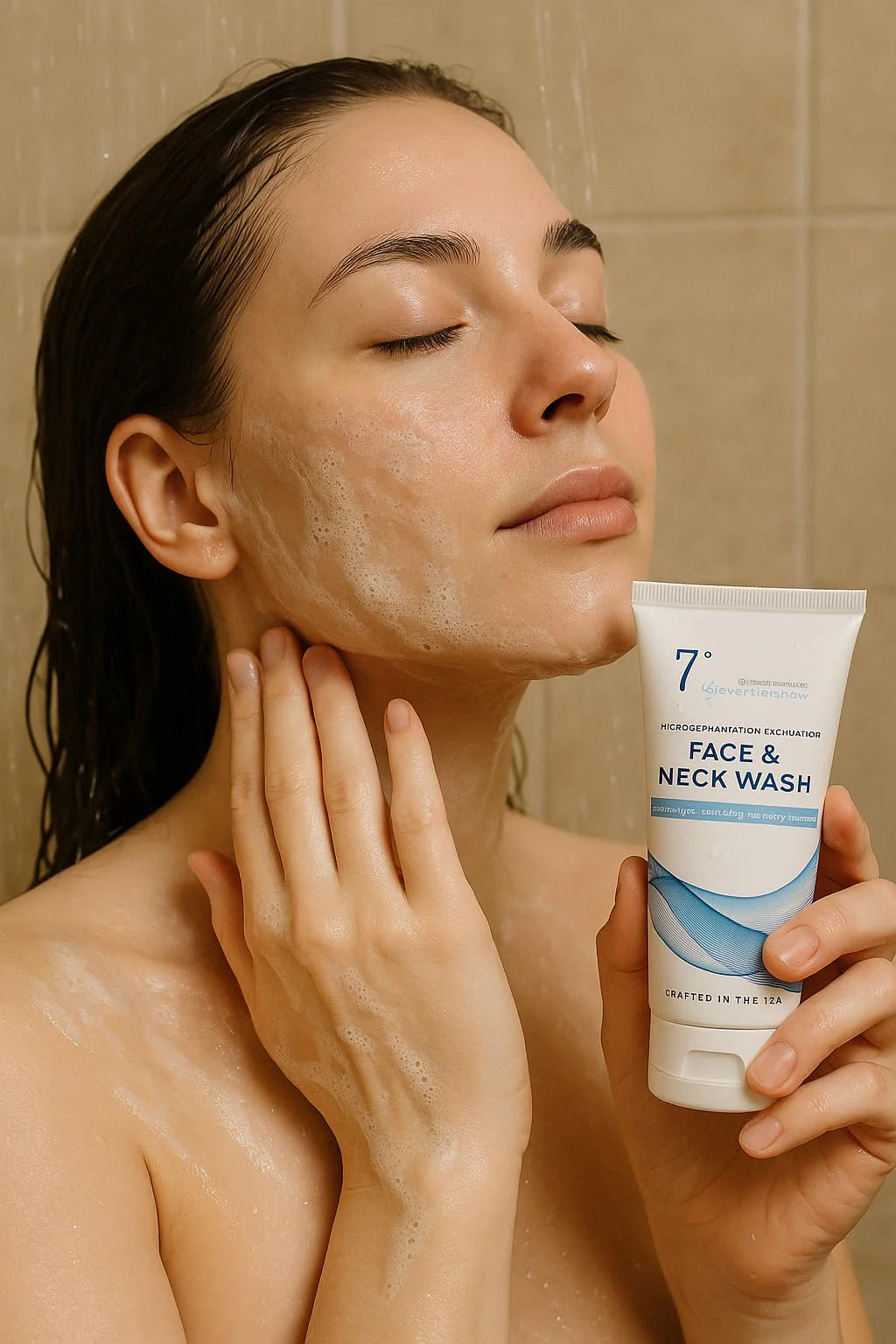 Microdermabrasion Keratosis Pilaris & Acne Exfoliating Deep Cleansing Face & Body Scrub, KP Bump Eraser, Back & Butt Acne Exfoliant, Wash Cleanser - Rough, Bumpy & Dry Skin Gets Rid Of Redness - Image 7