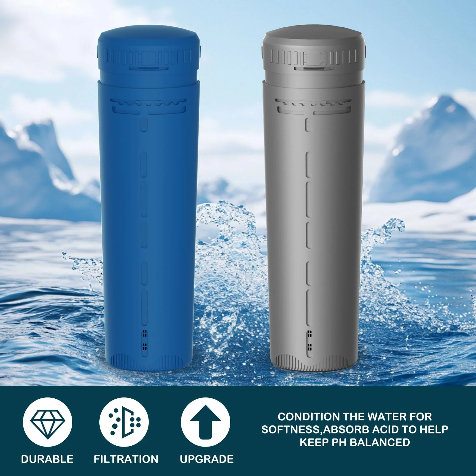Mineral Cartridge + SmartChlor Cartridges Compatible with Frog @Ease in-Line SmartChlor Mineral Cartridge System for Marquis, Caldera, Artesian & Hot Springs Spas CYA Free, Up to 600 Gallons 1+3 Pack - Image 5