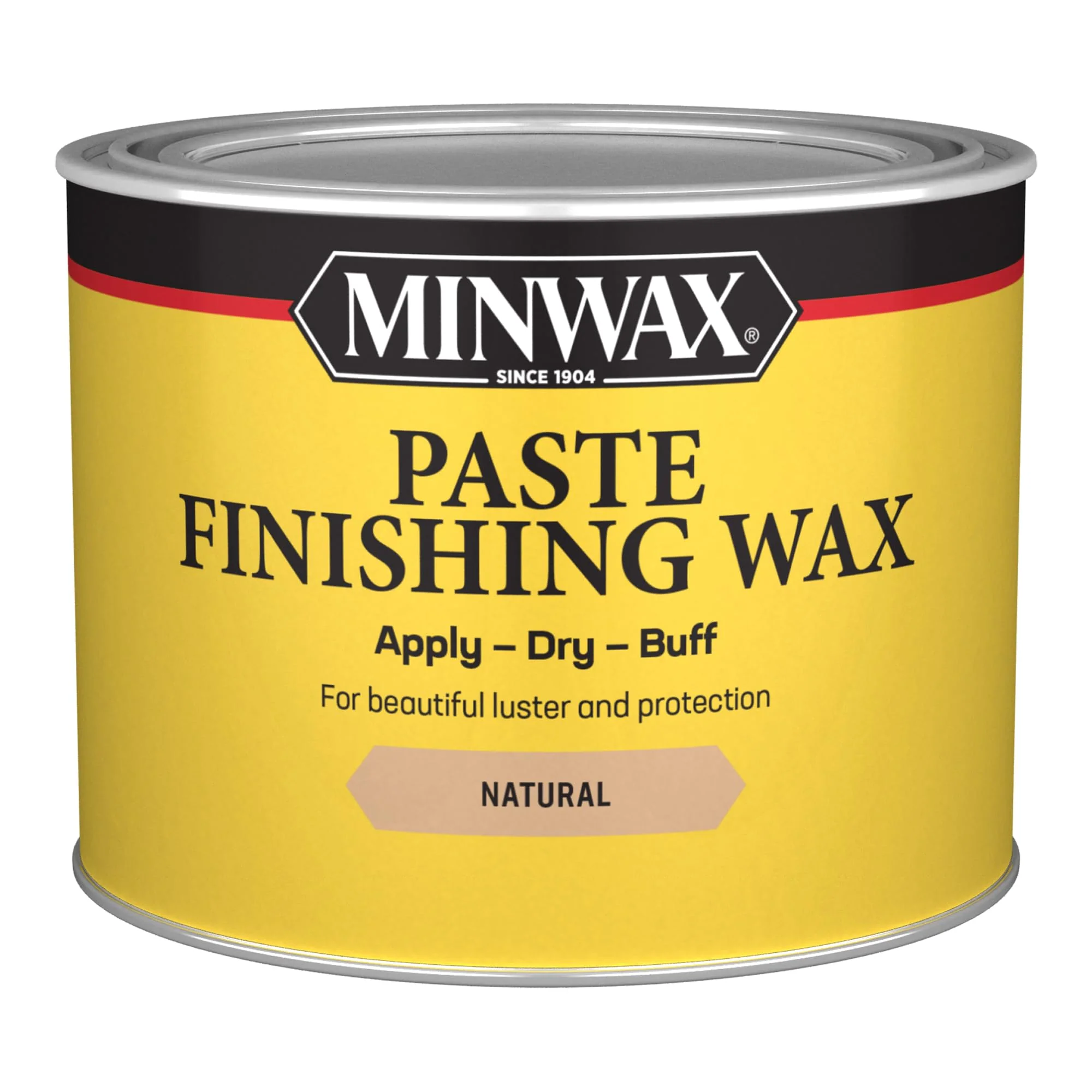 Minwax Paste Finishing Wax, 16 oz., Natural Finish