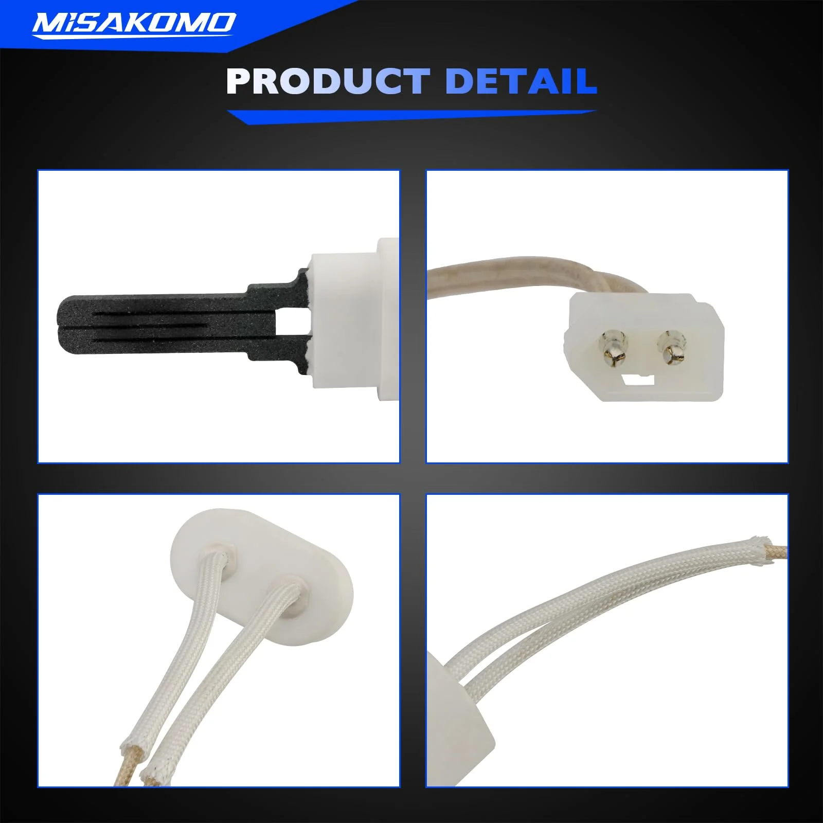 Misakomo Pool Heater Igniter Kit with Gasket Compatible with Pentair MasterTemp 200/250/300/400 & Max-E-Therm for Pool and Spa Heater Igniter Kit, Replace# 77707-0054 - Image 4