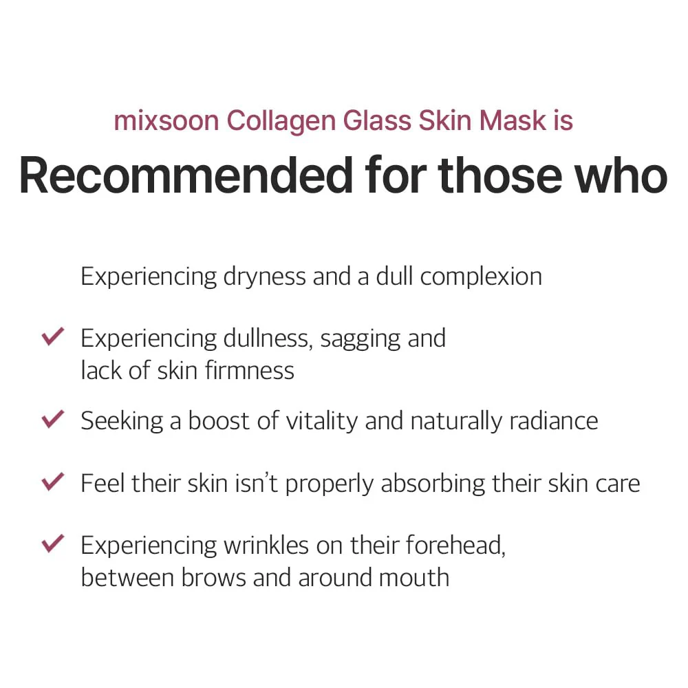 mixsoon Collagen Glass Skin Mask - Hydrating and Firming Collagen Wrapping Peel Off Mask, Low Molecular Face Mask, Radiant Smooth Finish for Glowing Skin 80ml / 2.71 fl.oz. Korean Glass Skin Care - Image 3