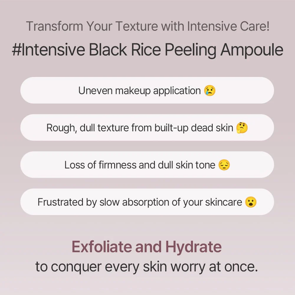 mixsoon Peeling Ampoule - Black rice exfoliant, Gentle Exfoliating Serum for Smooth, Radiant Skin, Dead Skin Cells Remover 100ml / 3.38 fl.oz. Korean Glass Skin Care - Image 4