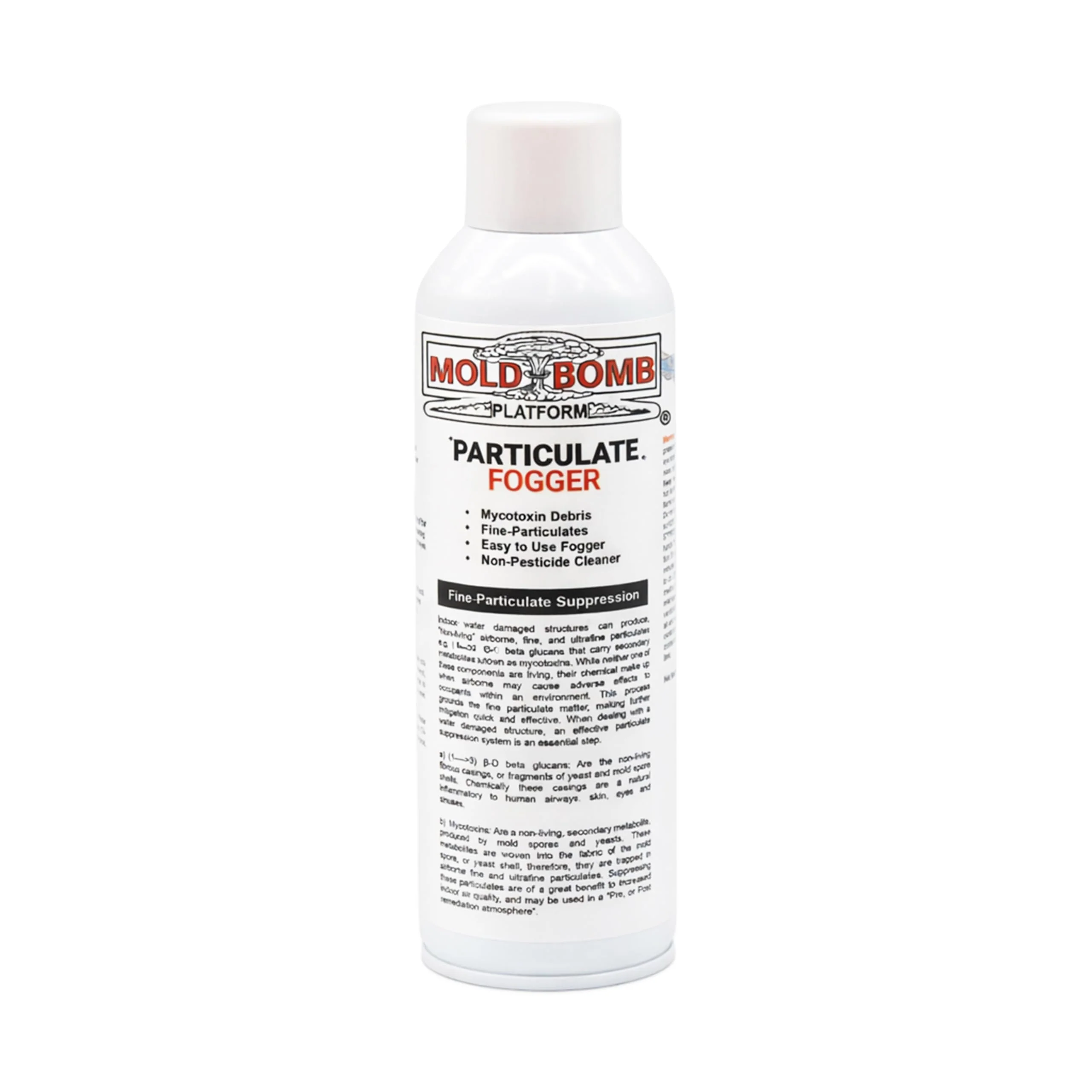 MOLD BOMB Fogger – Mold Stain & Odor Fogger – Deep Penetrating Room Treatment for Affected Areas – DIY Cleanup Solution (1 Pack)