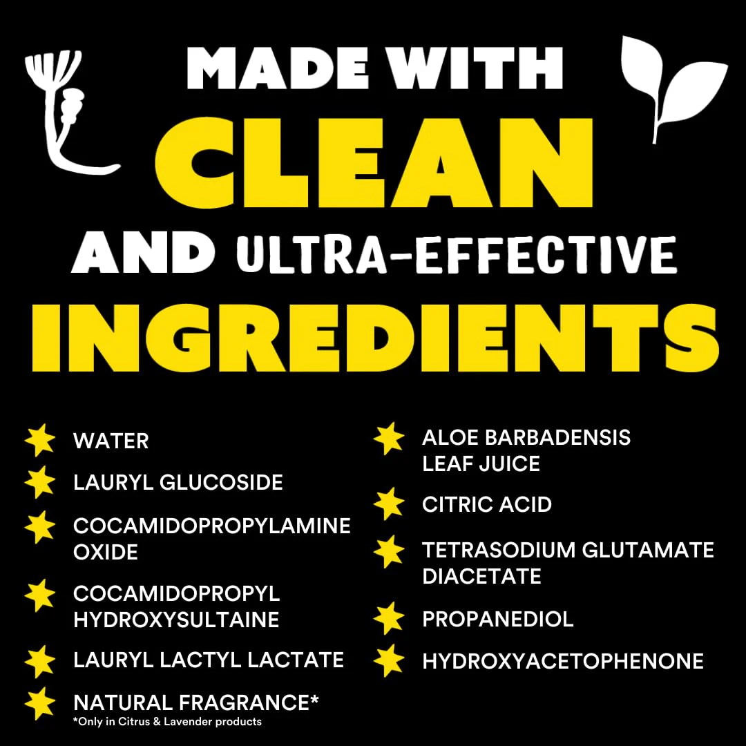 Molly's Suds Liquid Dish Soap | Clean, Simple Ingredients | Extra Scrubbing Power | Unscented, 24 oz - 2 Pack - Image 4