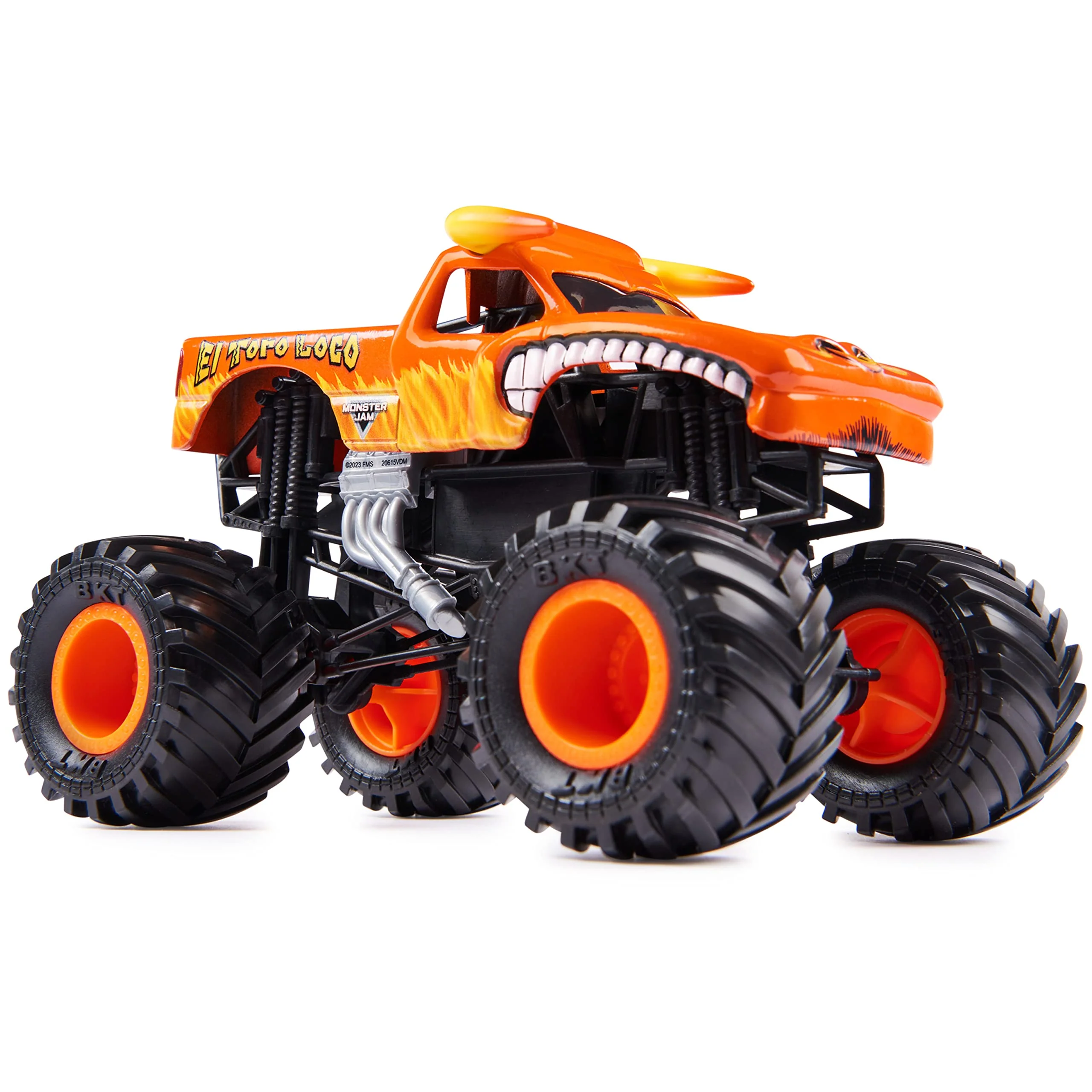 Monster Jam, Official El Toro Loco Monster Truck, Collector Die-Cast Vehicle, 1:24 Scale, Kids Toys for Boys Ages 3 and up - Image 4