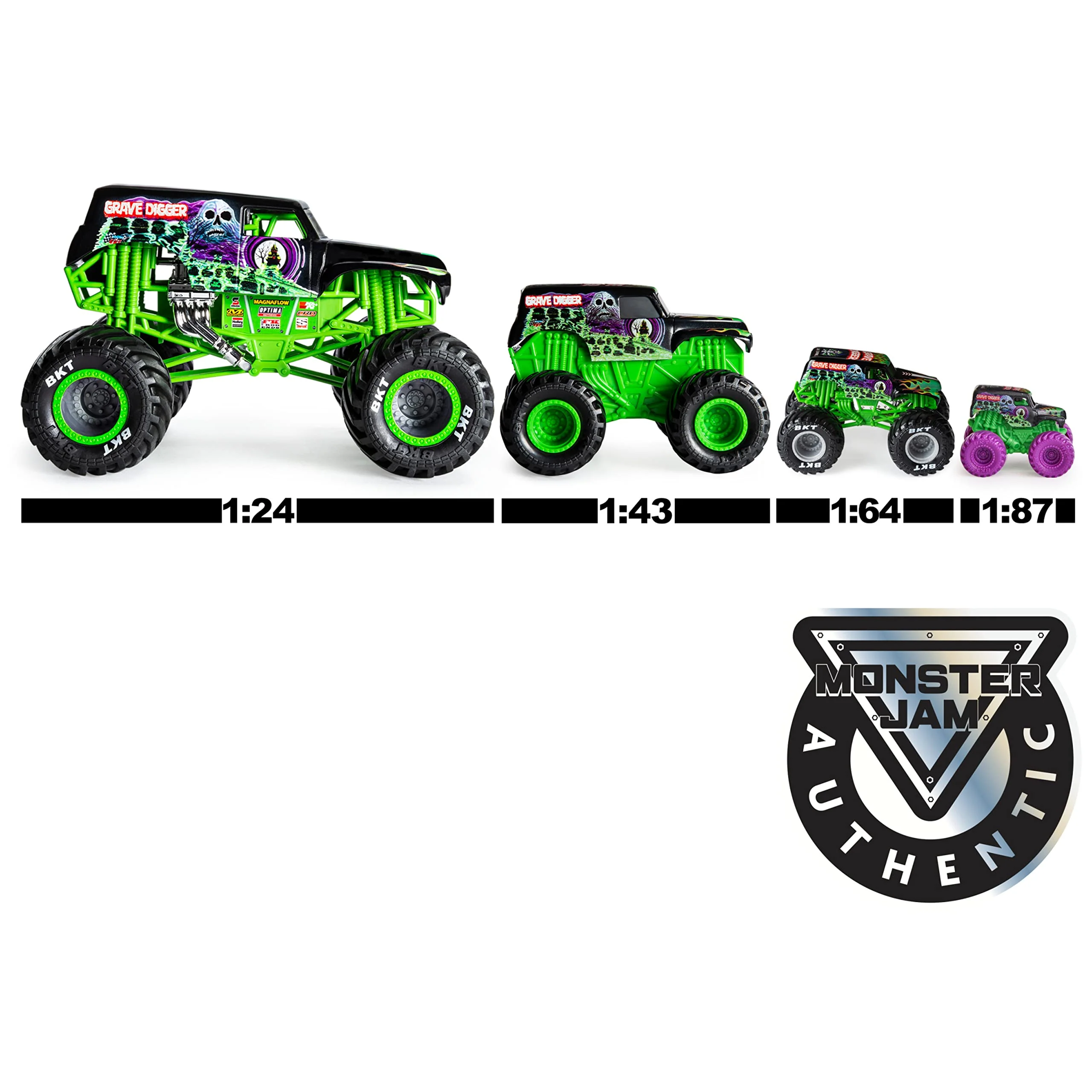 Monster Jam, Official El Toro Loco Monster Truck, Collector Die-Cast Vehicle, 1:24 Scale, Kids Toys for Boys Ages 3 and up - Image 6
