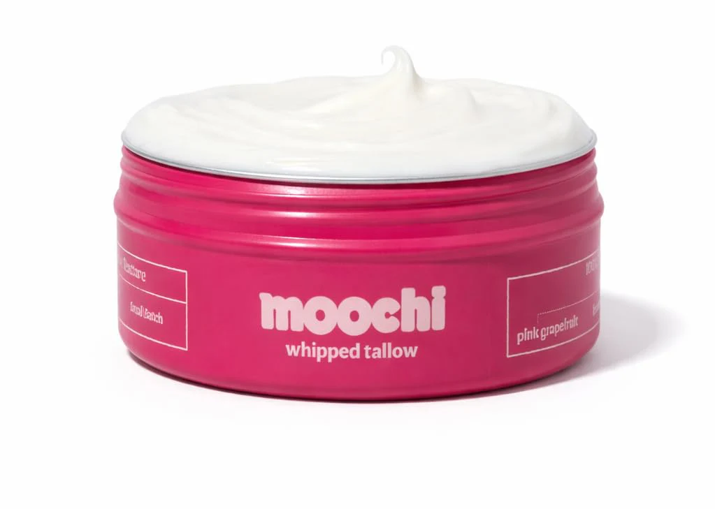 moochi Beef Tallow for Skin – Organic 100% Grass-Fed Whipped Balm with Pink Grapefruit Essence, Natural Moisturizer Cream for Nourishing Skin Hydration - Image 2
