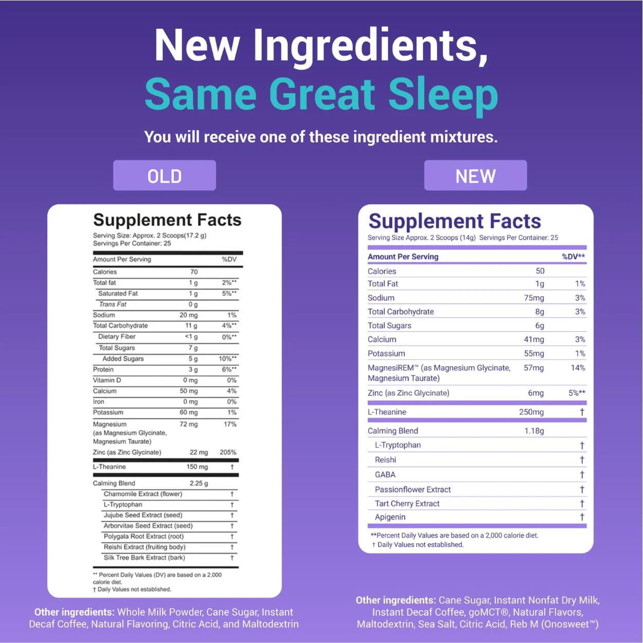 MoonBrew Nighttime Magnesium Vanilla Latte Mix, Natural Sleep Aid Drink Mix for Adults - Calming Melatonin-Free Sleep Support Powder with Magnesium Glycinate, L-Theanine, Chamomile & Zinc - Image 8