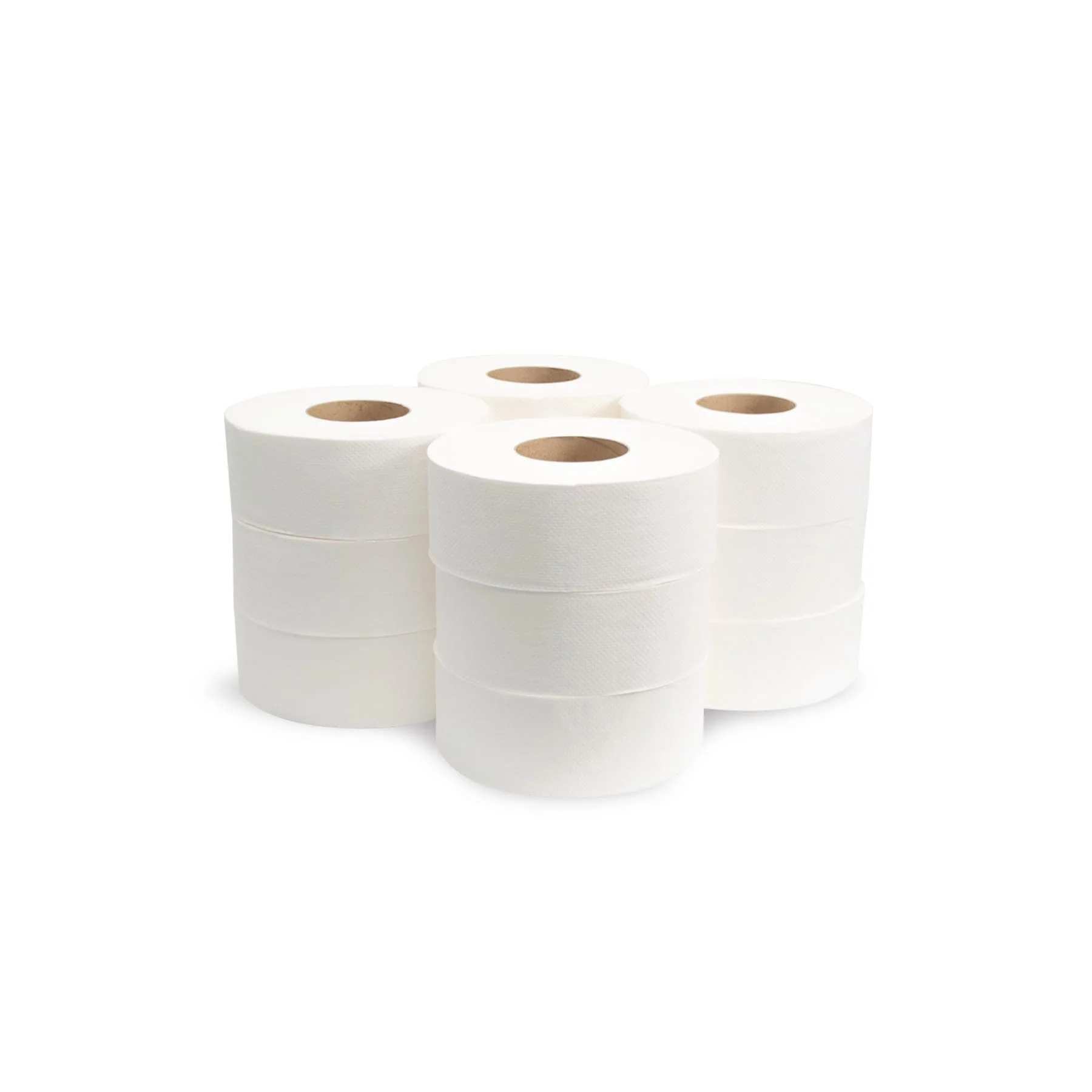 Morsoft by Morcon Jumbo Toilet Paper Rolls, 12 Rolls/Carton, 2-Ply, 100% Recycled Fibers, Soft and Absorbent, Fits in Jumbo Tissue Dispensers, Commercial Toilet Paper - Image 4