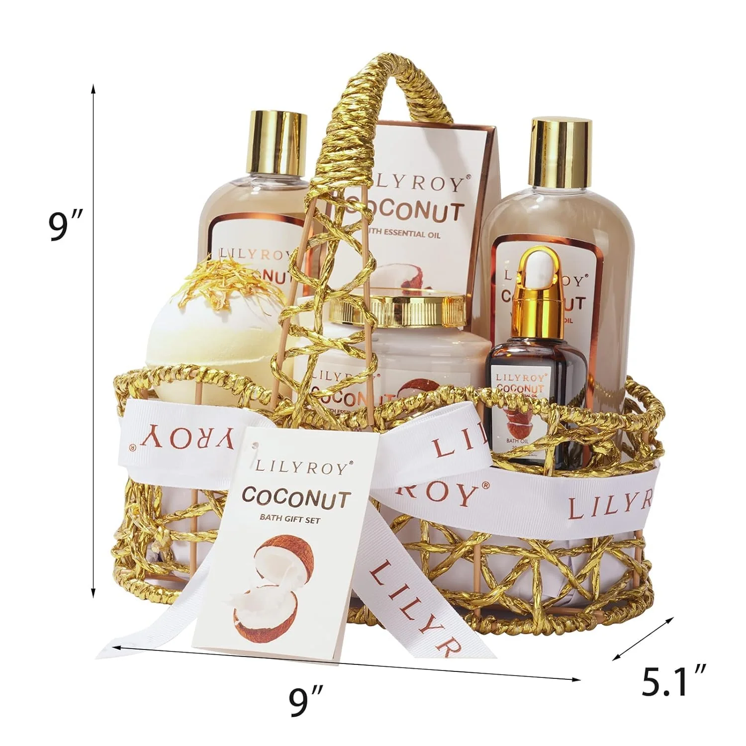 Mothers Day Gifts for Women - 8-Piece Luxury Bath & Body Gift Set for Women and Men Self Care Kit Spa Gift Baskets | Valentines Day Gifts, Birthday, Christmas Gift, All Occasion Present for Mom - Image 4