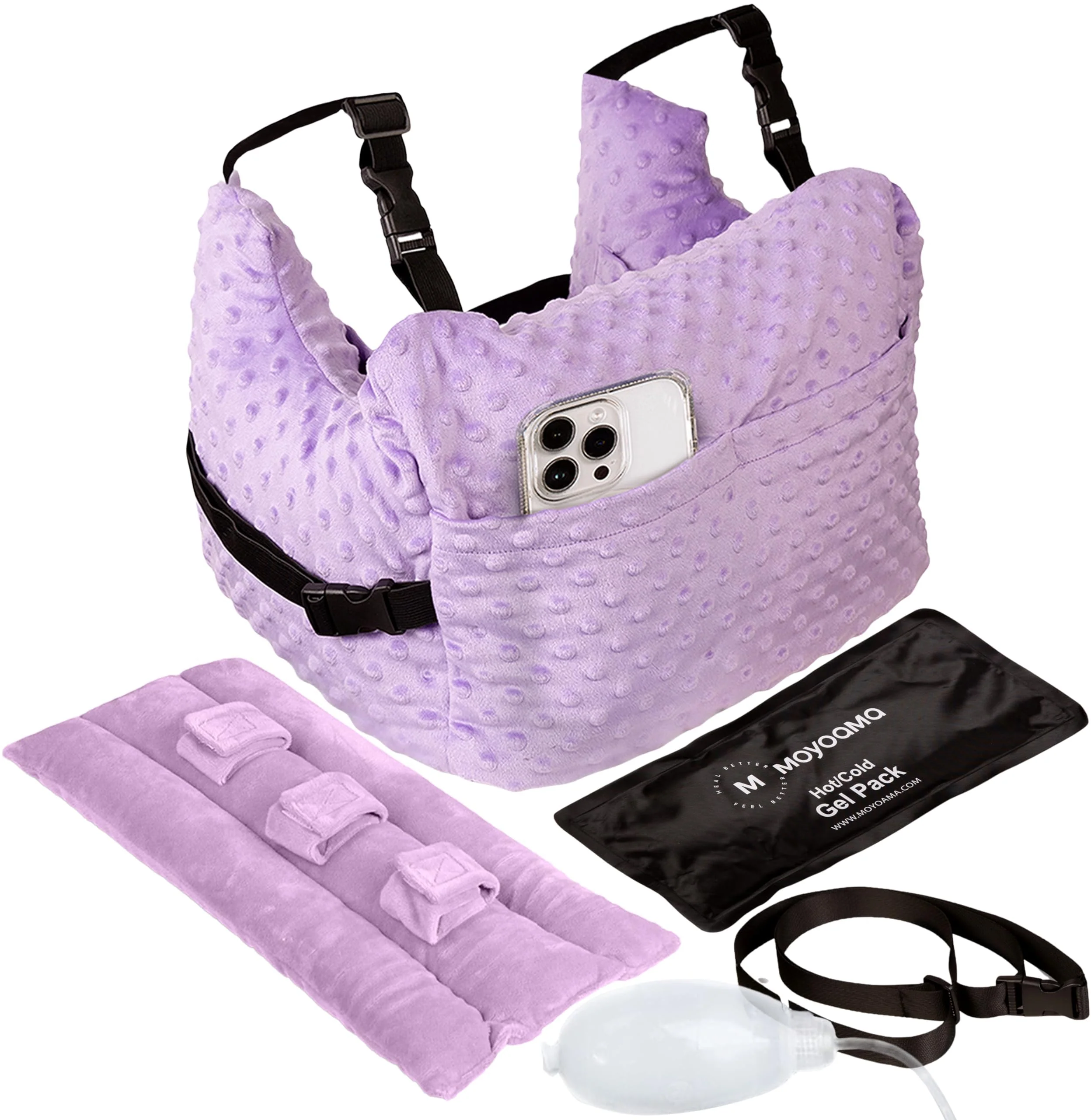 MOYOAMA Post Mastectomy Pillow - Post Surgery Pillow for Car, Breast Reduction & Augmentation Patients, Breast Pillow After Heart Surgery Pillow, Mastectomy Recovery Must Haves, Post Surgery Gift - Image 2