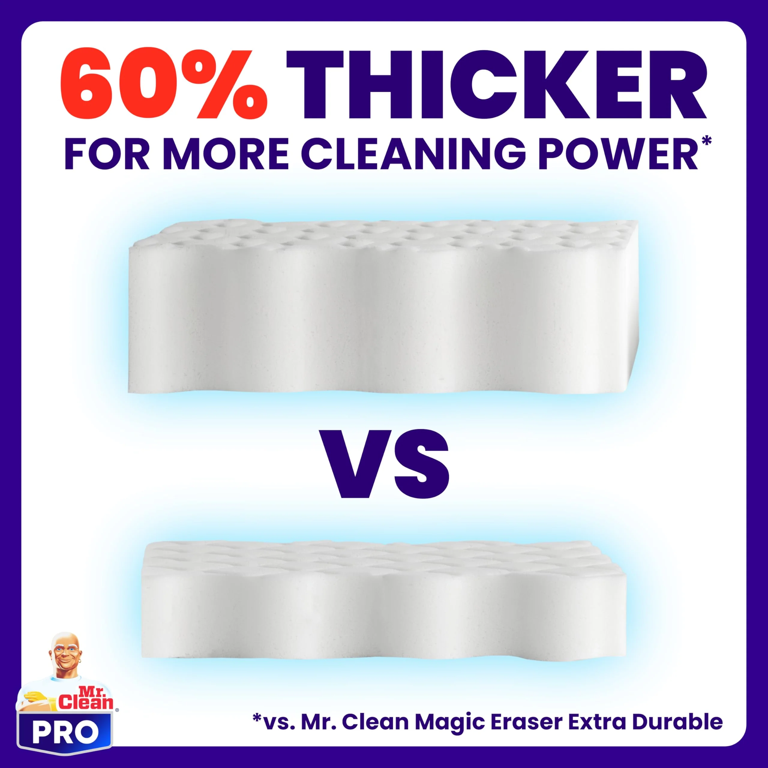 Mr. Clean PRO Magic Eraser Ultra Pro, Bulk Cleaning Sponges for Commercial Grease and Stain Removal, Heavy Duty (26 count) - Image 5