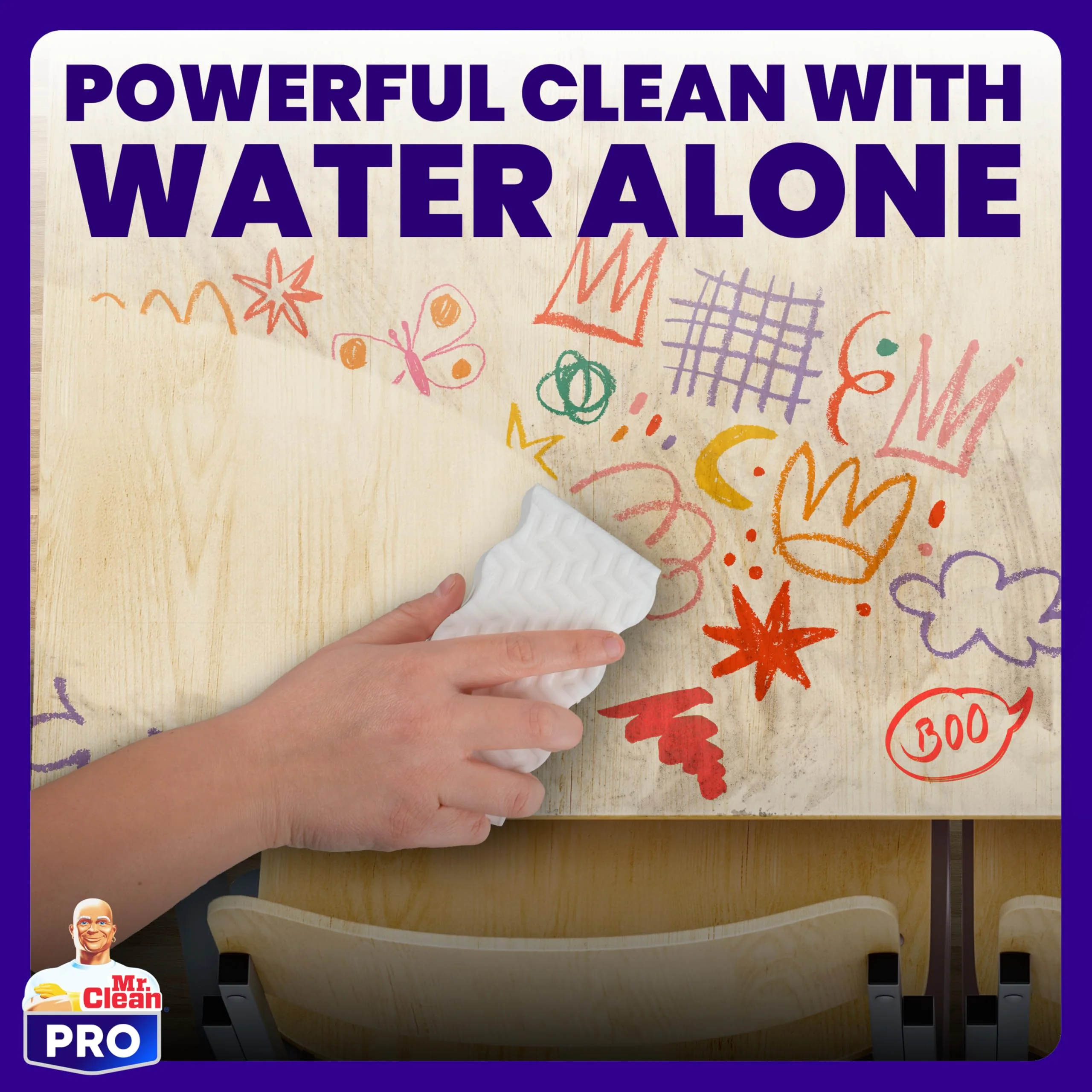 Mr. Clean PRO Magic Eraser Ultra Pro, Bulk Cleaning Sponges for Commercial Grease and Stain Removal, Heavy Duty (26 count) - Image 6