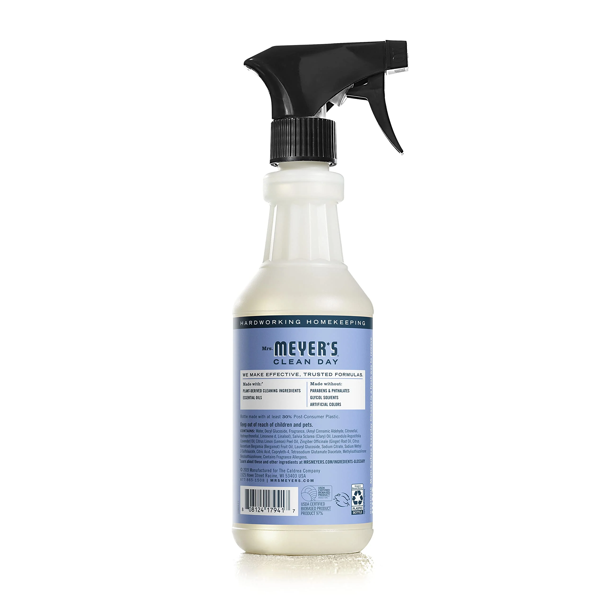 Mrs. Meyer's All-Purpose Cleaner Spray, Bluebell, 16 fl. oz - Pack of 3 - Image 7
