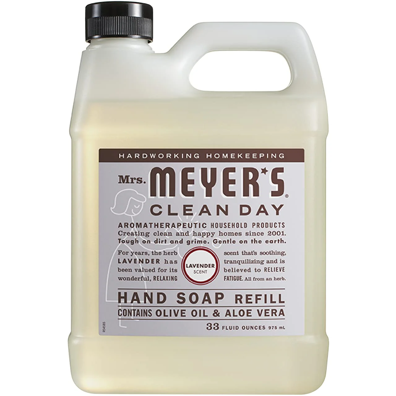 MRS. MEYER'S CLEAN DAY Hand Soap Refill Scent Variety Pack 2 CT (Lemon Verbena + Lavender) - Image 4