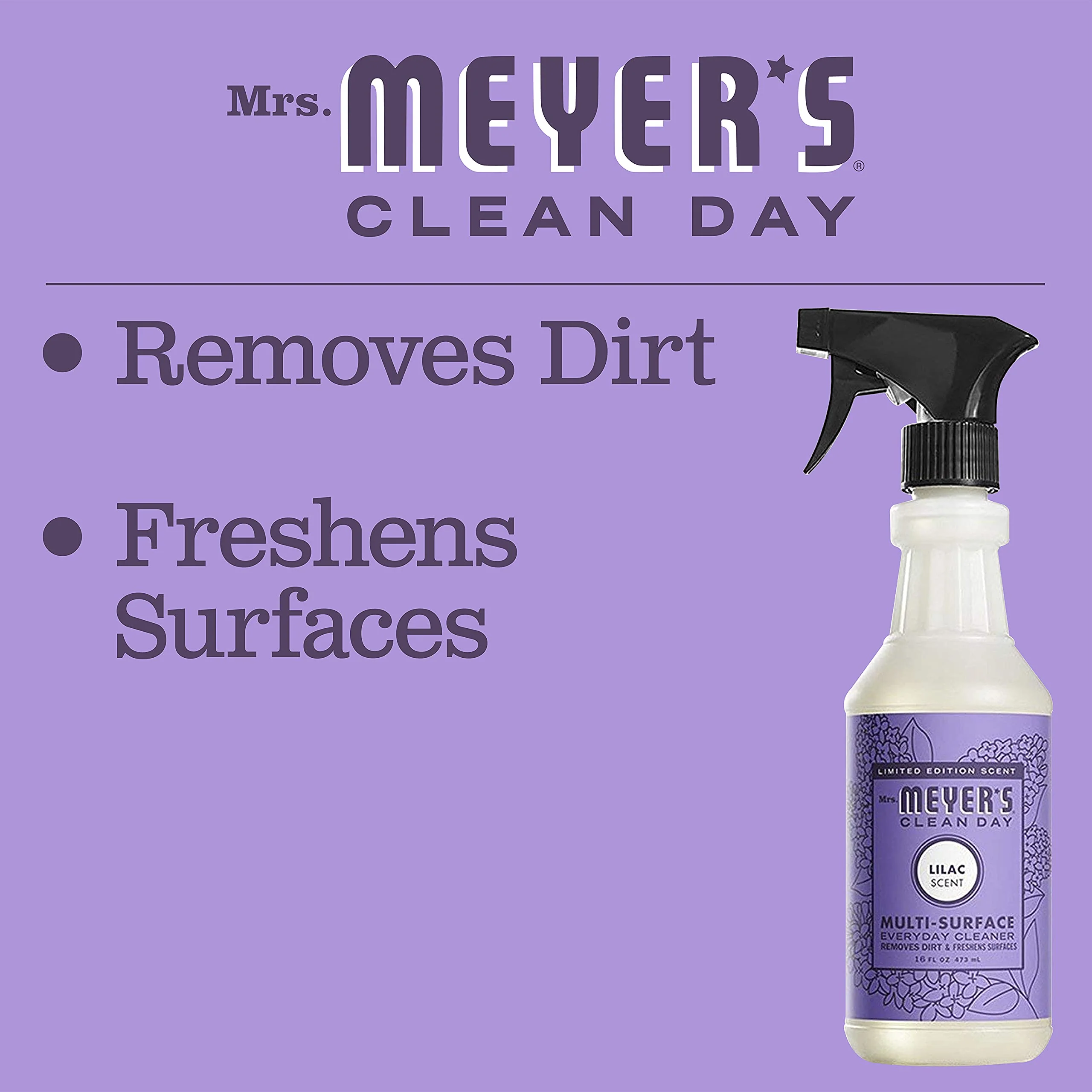 Mrs. MEYER'S Clean Day Limited Edition Lilac Scent Kitchen Basics Set - Image 2