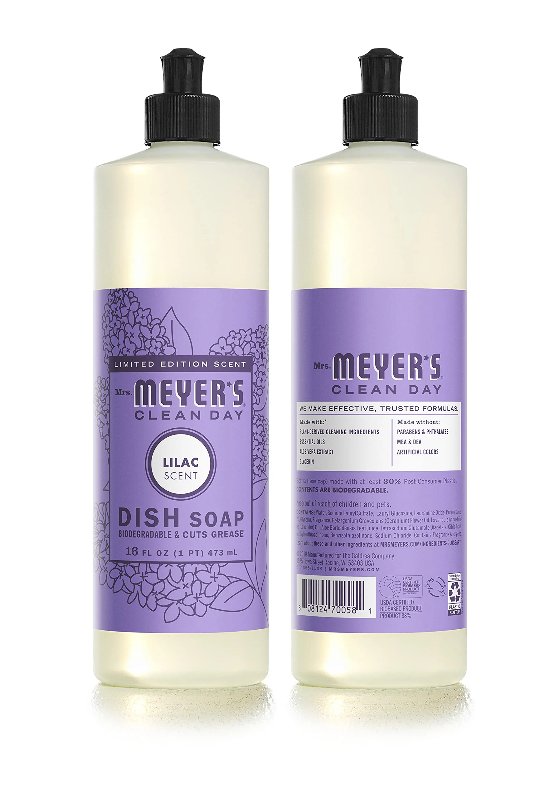 Mrs. MEYER'S Clean Day Limited Edition Lilac Scent Kitchen Basics Set - Image 5