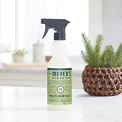 Mrs. MEYER'S CLEAN DAY Multi-Purpose Cleaner Spray Iowa Pine, 16 Fl Oz (Pack of 6) - Image 5