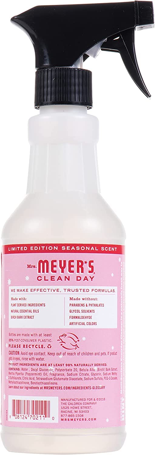 Mrs. MEYER'S Clean Day Multi-Surface Cleaner, Peppermint, 16 Fl Oz. (Pack of 2) - Image 4