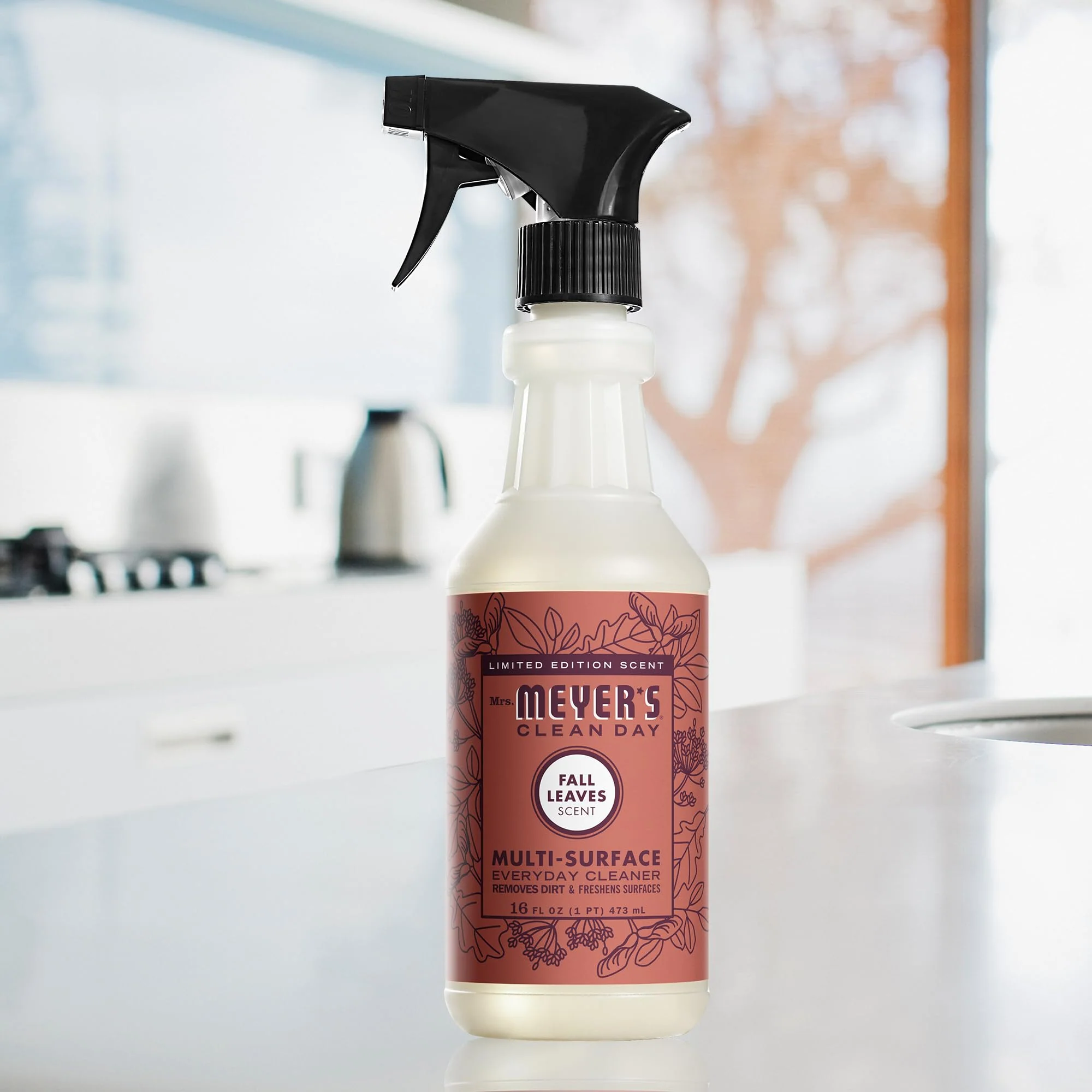 Mrs. MEYER'S CLEAN DAY Multi-Surface Everyday Cleaner,Fall Leaves Scent,16 Fl Oz Bottle,(Pack of 2) - Image 4