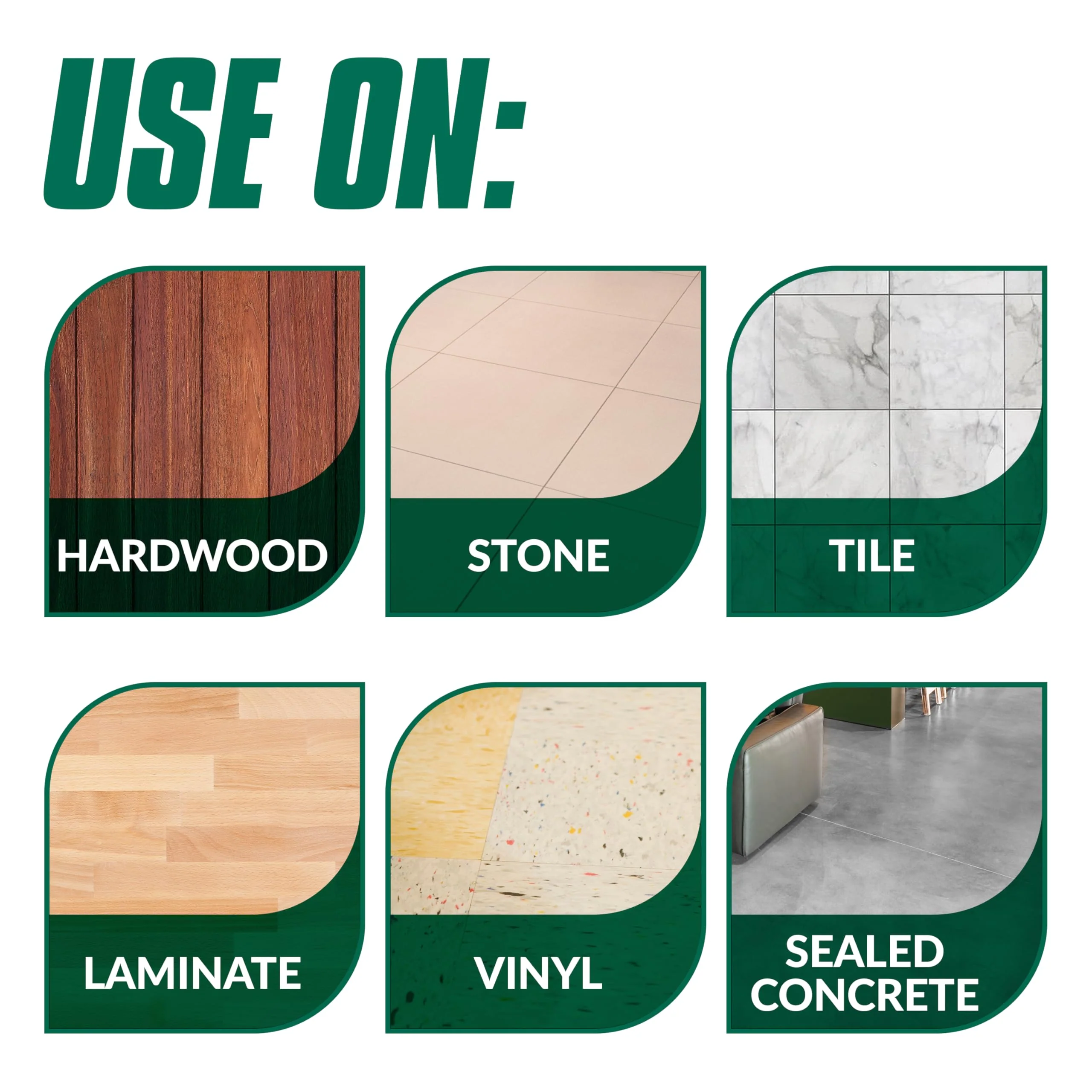 Multi-Surface Floor Care - Cleans Hardwood, Vinyl, Laminate, Tile, Concrete and Other Wood - pH Neutral Floor Cleaner 1Gal - Image 6