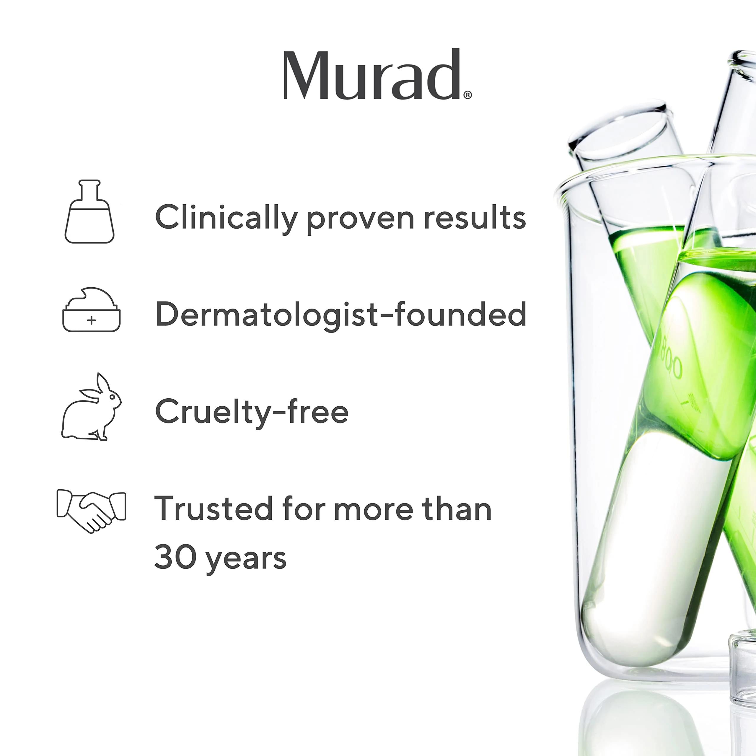 Murad Clarifying Toner – Oil-Control Cooling Face Toner with Witch Hazel, Cucumber, Algae & Grape Seed Extracts to Minimize Pores, Shine Reduction, Balance Oil & Refresh Skin – 6 Fl Oz - Image 2