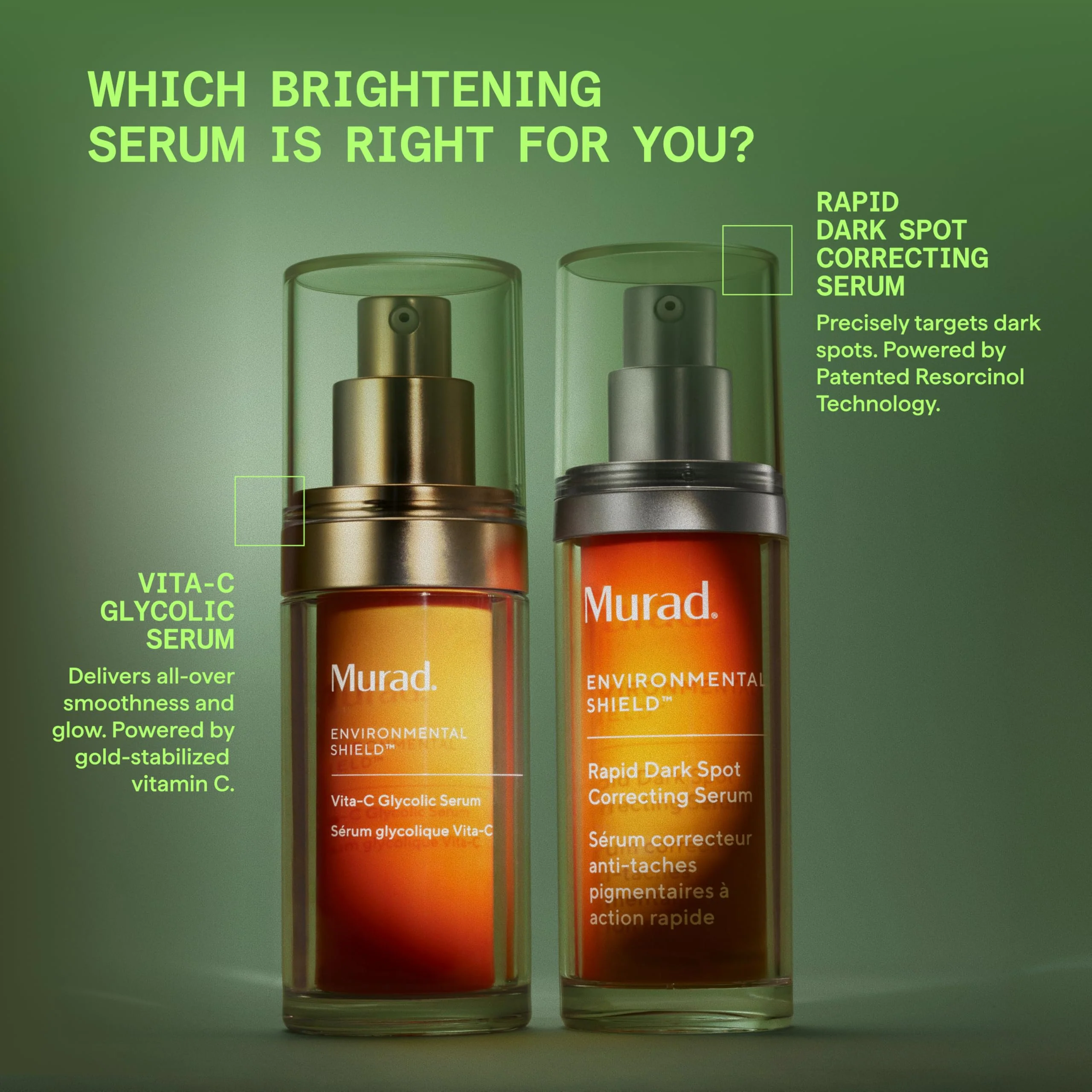 Murad Environmental Shield VITA-C Glycolic Brightening Serum - Skin Brightening Serum for Face 30 ml - Image 4