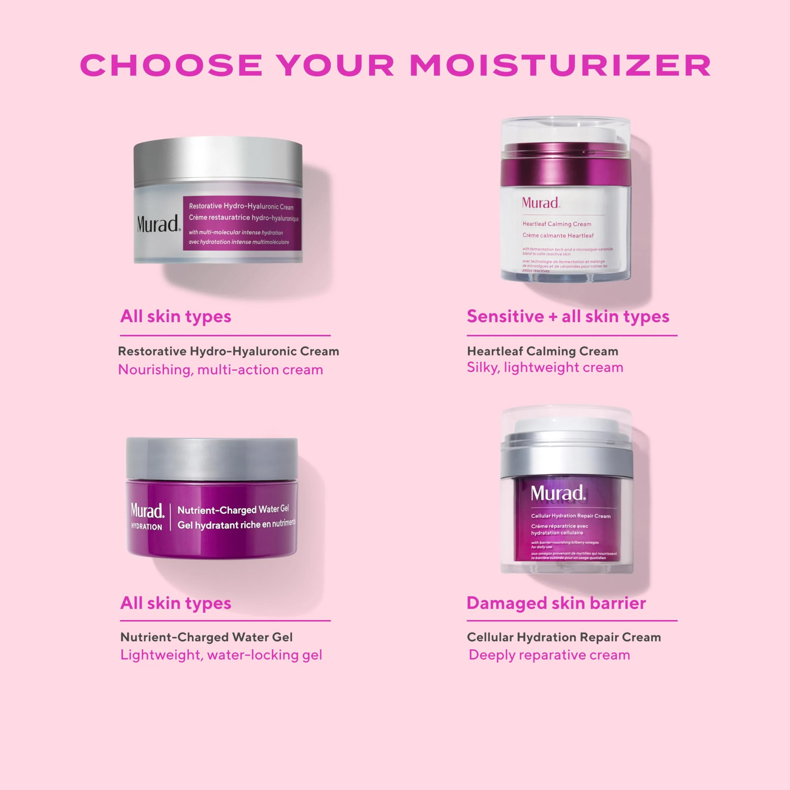 Murad Nutrient-Charged Water Gel – Hydrating Face Moisturizer with Peptides, Vitamins & Minerals for Dry Skin, Long-Lasting Moisture, Plump Skin, Oil-Free, Lightweight, Barrier Repair - 1.7Fl Oz - Image 3