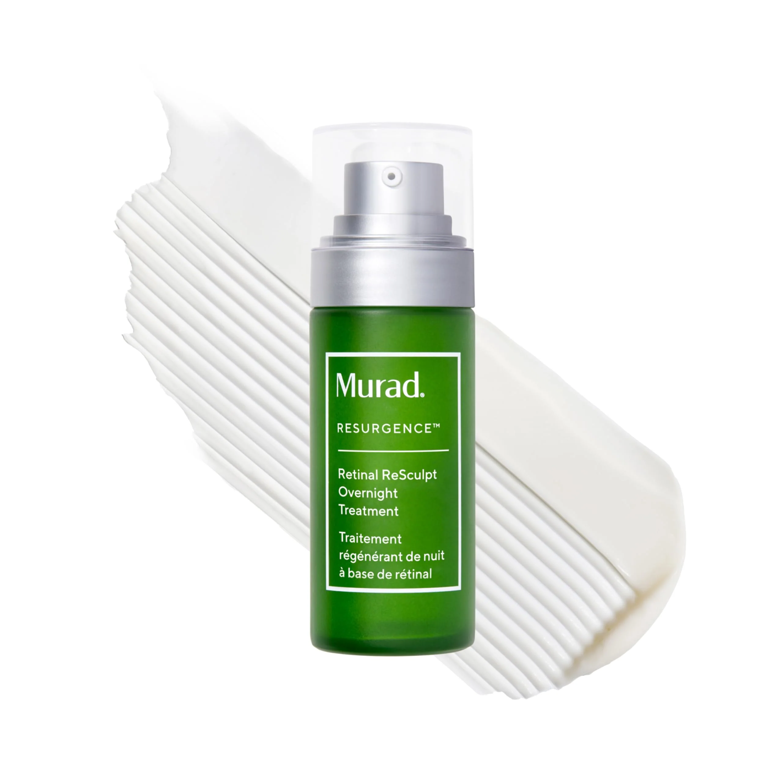 Murad Retinal ReSculpt Overnight Treatment - Advanced Face and Neck Serum with Encapsulated Retinal, Kangaroo Paw, Olive, & Oat Smooths Deep Wrinkles and Crepey Skin, & Lifts Sagging Skin - 1 Fl Oz
