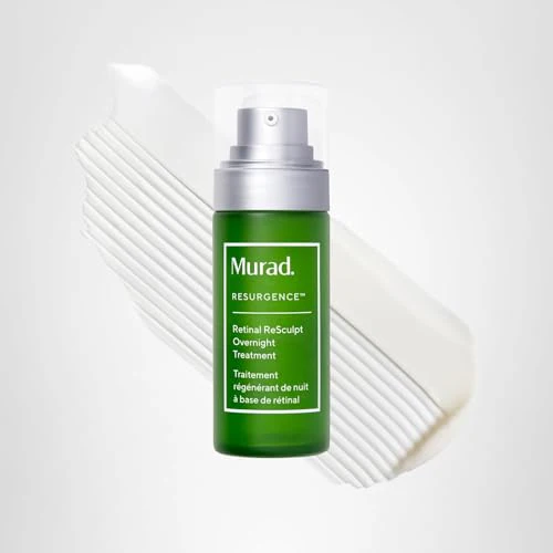 Murad Retinal ReSculpt Overnight Treatment - Advanced Face and Neck Serum with Encapsulated Retinal, Kangaroo Paw, Olive, & Oat Smooths Deep Wrinkles and Crepey Skin, & Lifts Sagging Skin - 1 Fl Oz - Image 2