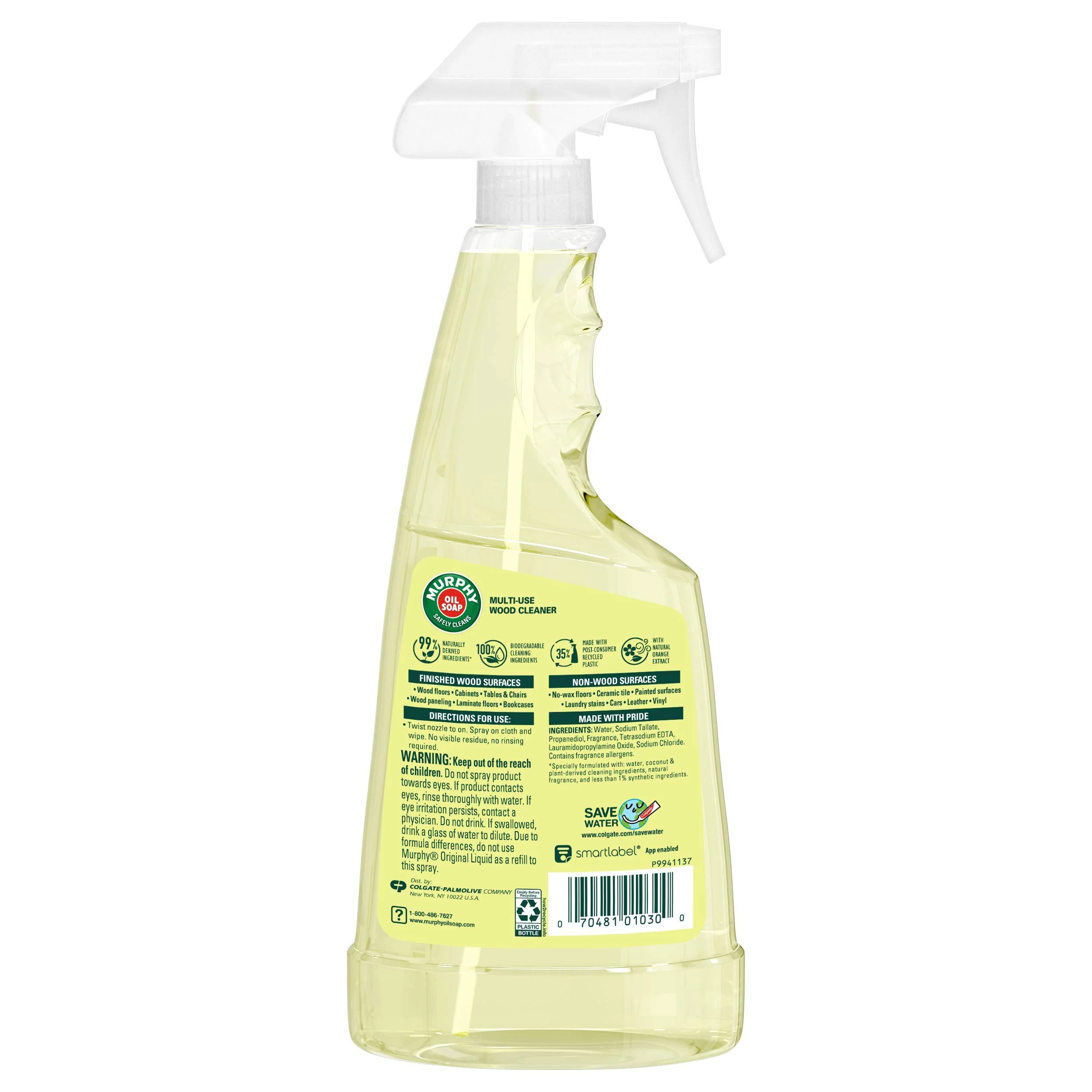 Murphy Oil Soap Wood Cleaner, Concentrated Original Spray, 650 ml / 22 Fl. Oz - 3 Packs - Image 2
