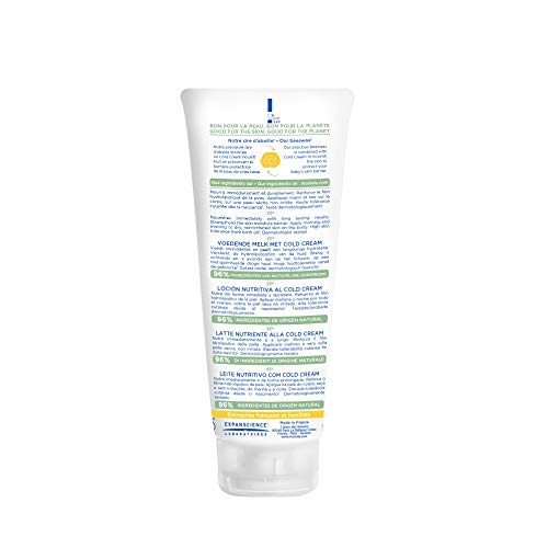 Mustela Baby Nourishing Lotion – Daily Body Lotion for Dry Skin - with Natural Avocado, Cold Cream & Beeswax - Safe from birth on - 6.76 fl. oz. - Image 8