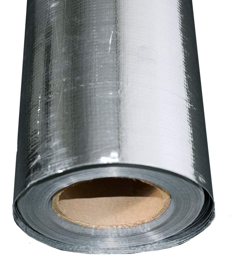 MWS 500 sqft Aluminum Foil Barrier Insulation Sauna Vapor Barrier Waterproof Strong - Image 3
