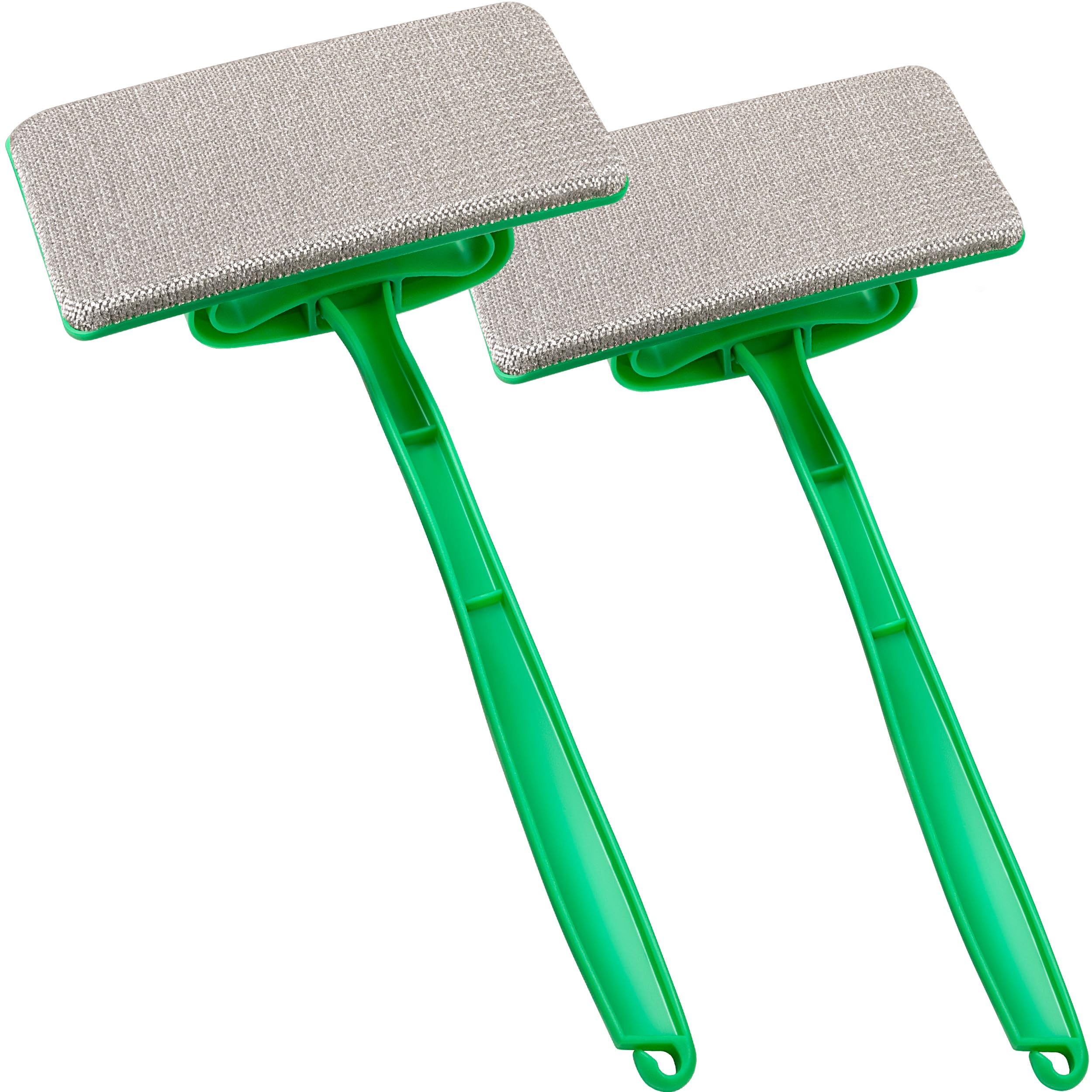 MyLifeUNIT 2 Packs Mesh Screen Cleaner, Detachable Window Screen Cleaning Brush, Window Screen Cleaners Tool with Wet and Dry Dual-Use - Image 2