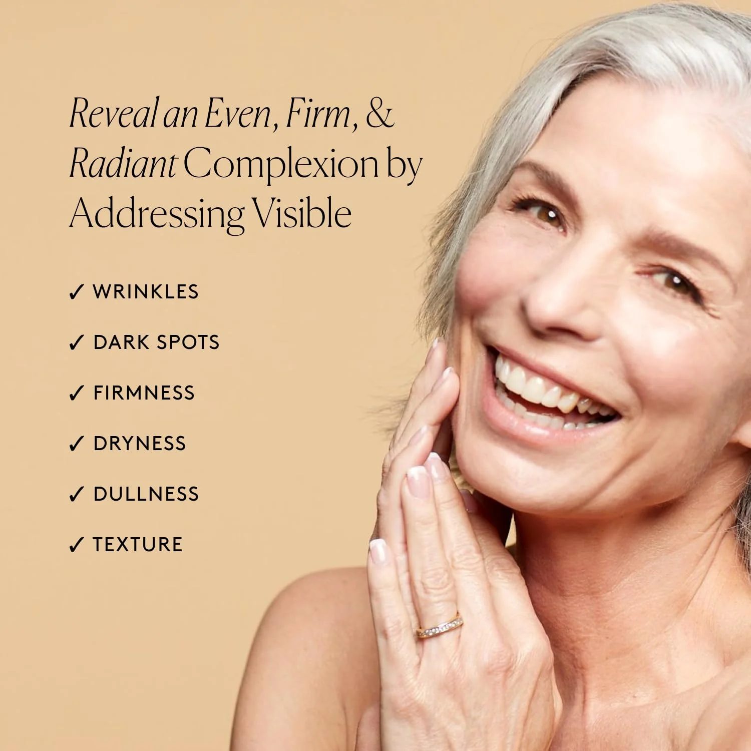 Naked & Thriving Wrinkle-Fighter Set, Includes Renew Resurfacing Night Serum (30 mL) & Illuminate C+ Serum (30 mL), Clinical Results, Dermatologist Loved, Hylauronic Acid & Bakuchiol (Set of 2) - Image 6